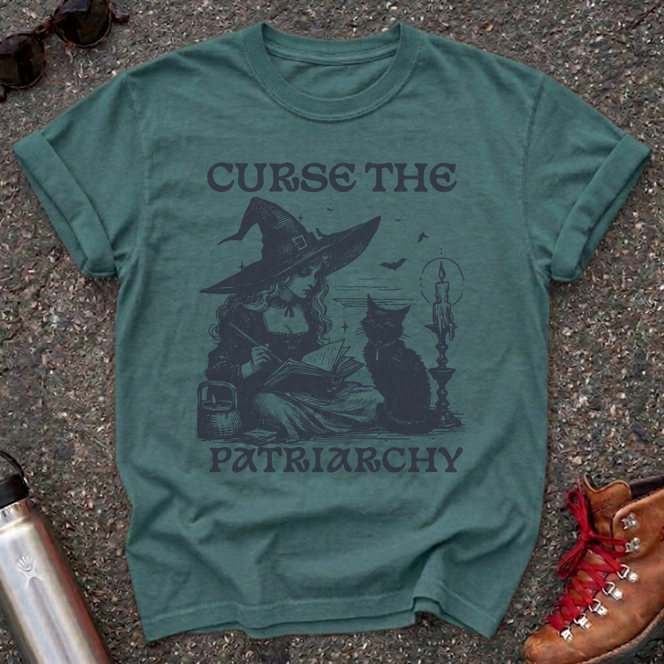 Feminist Witch Halloween Shirt