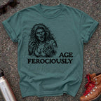 Funny Werewolf Menopause Feminist Tshirt