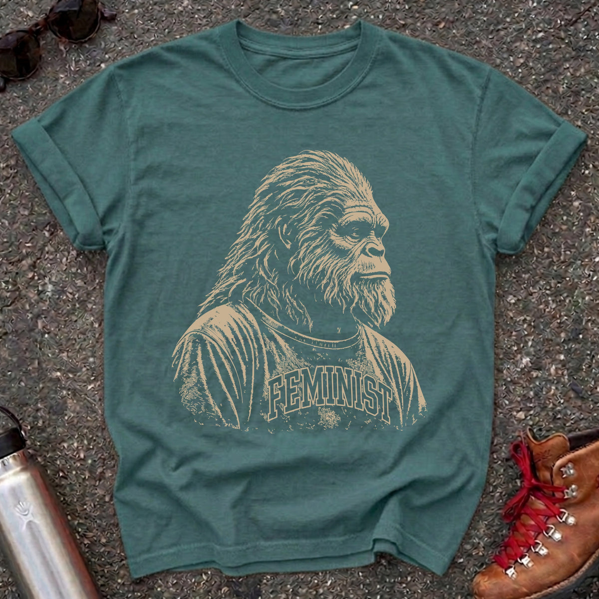 Feminist Bigfoot Shirt