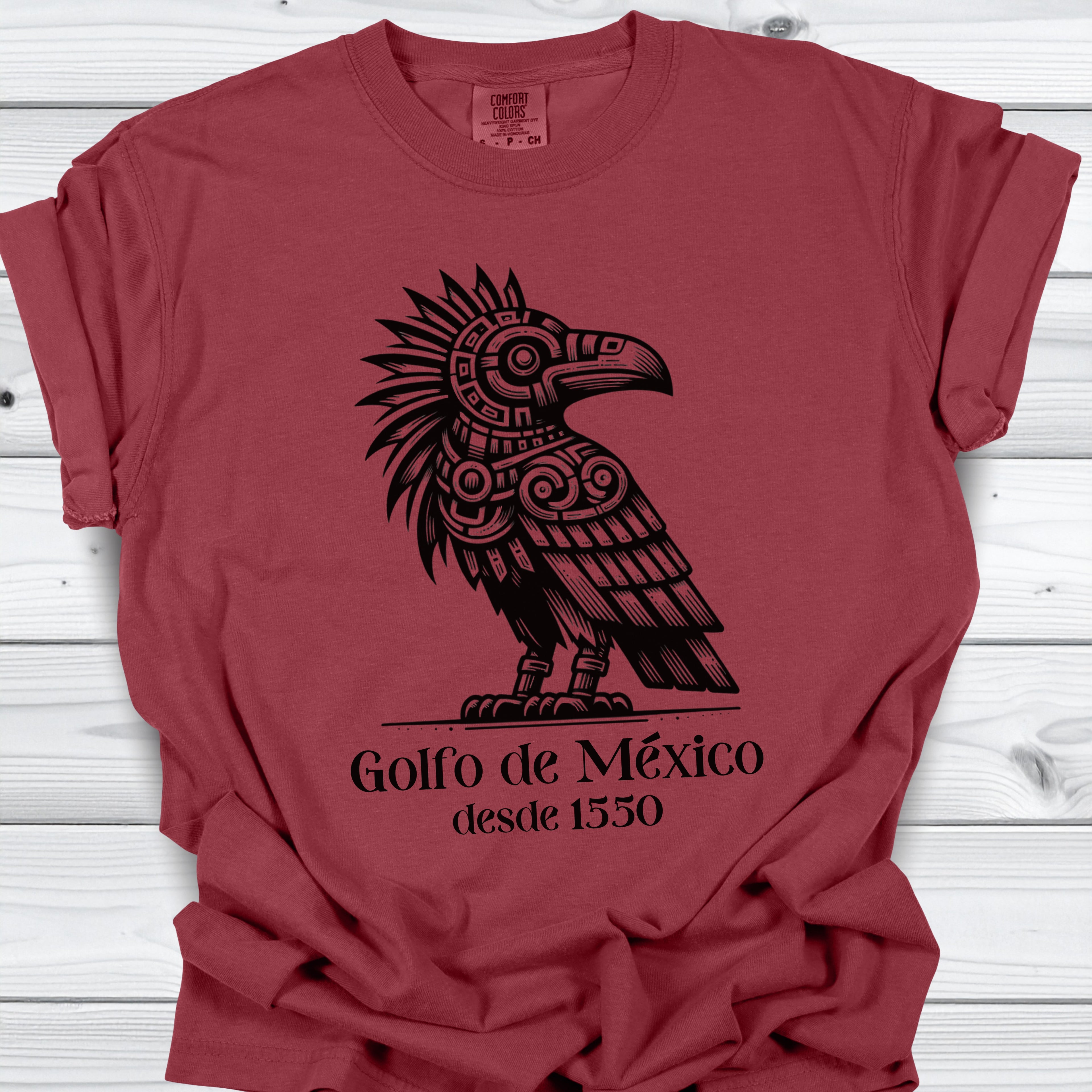 Gulf of Mexico Mayan Crow Shirt