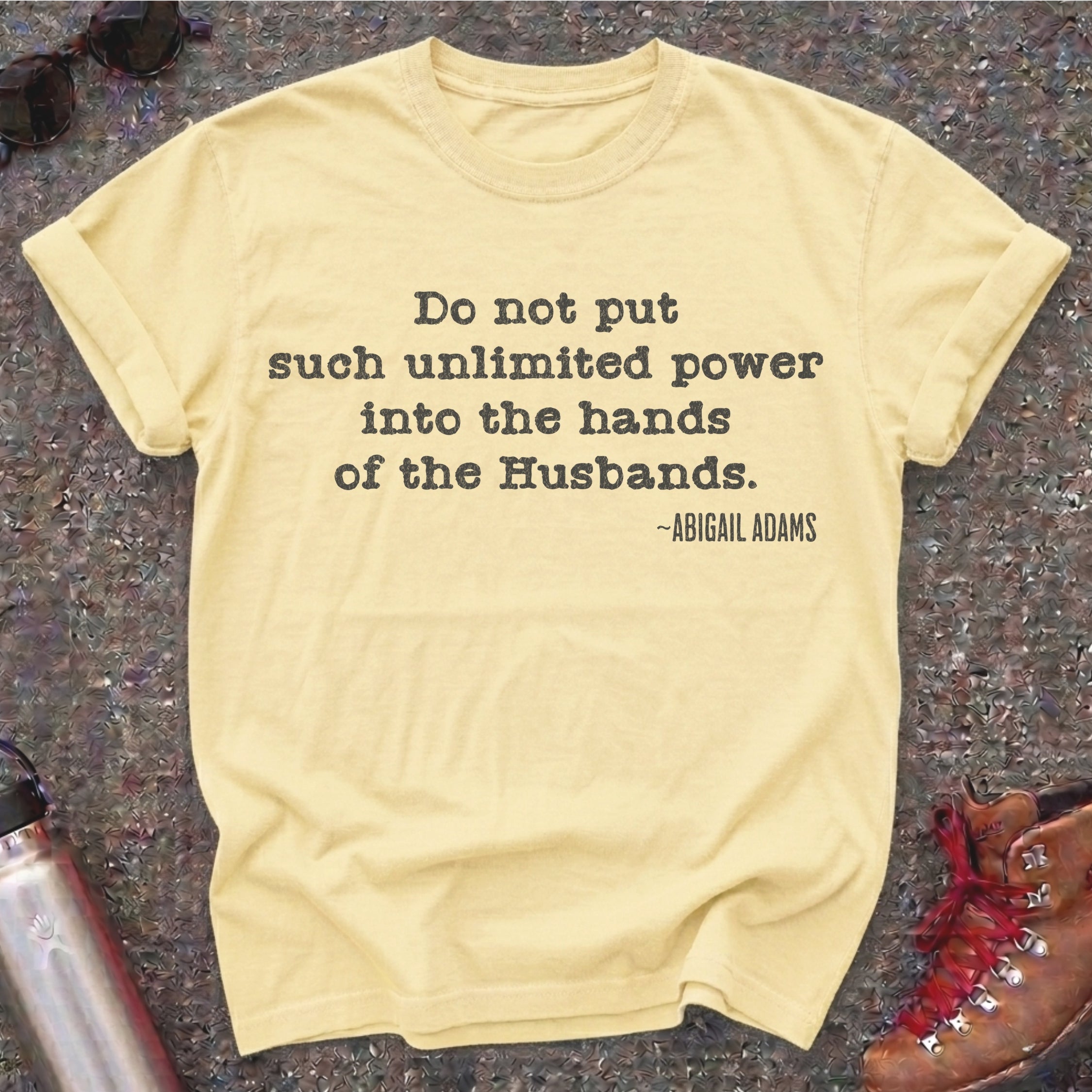 Abigail Adams Remember the Ladies Tee