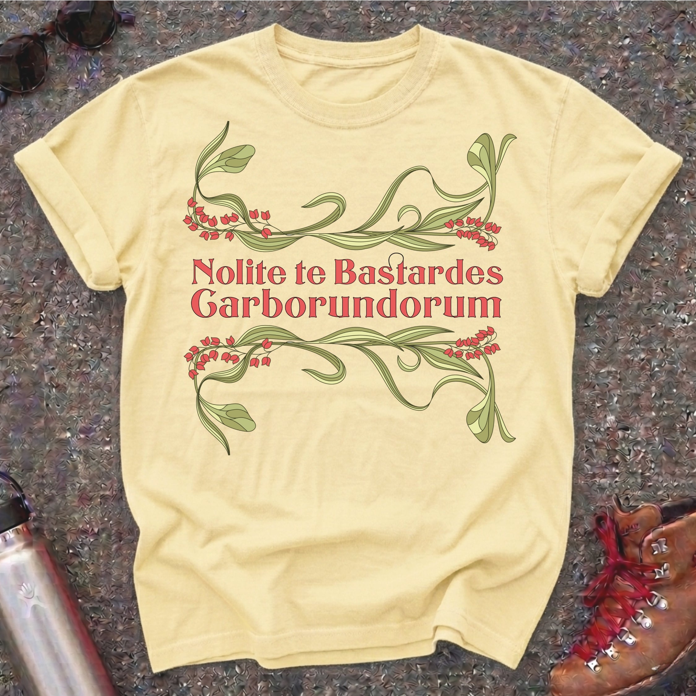 Handmaid's Tale Feminist Botanical Shirt