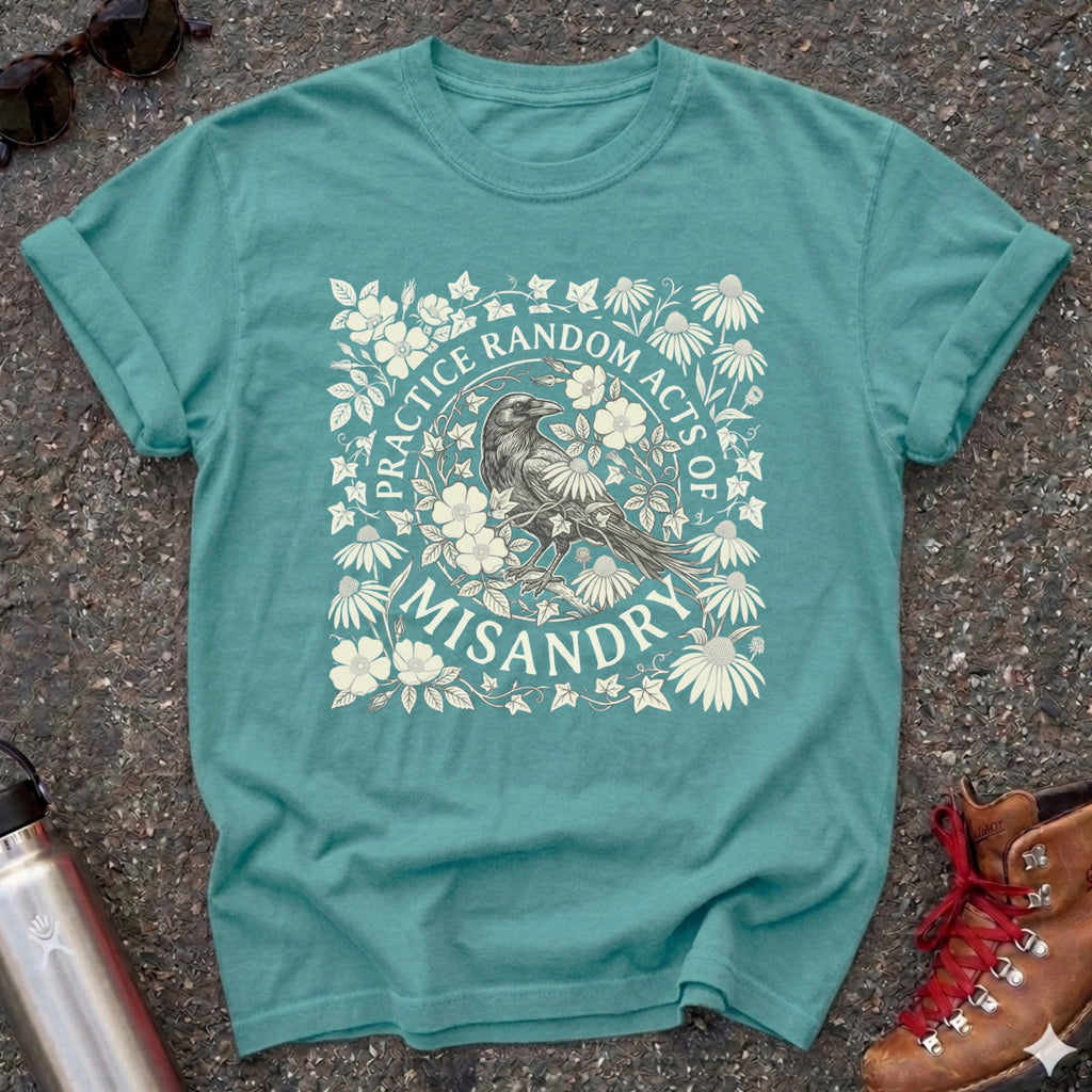 Feminist Crow Misandry Shirt