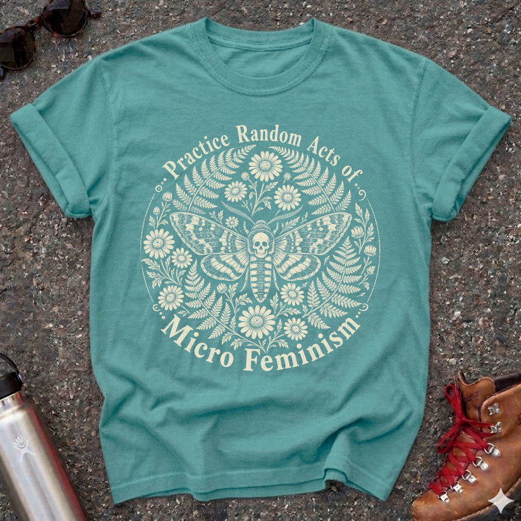 Feminist Death Head Moth Shirt
