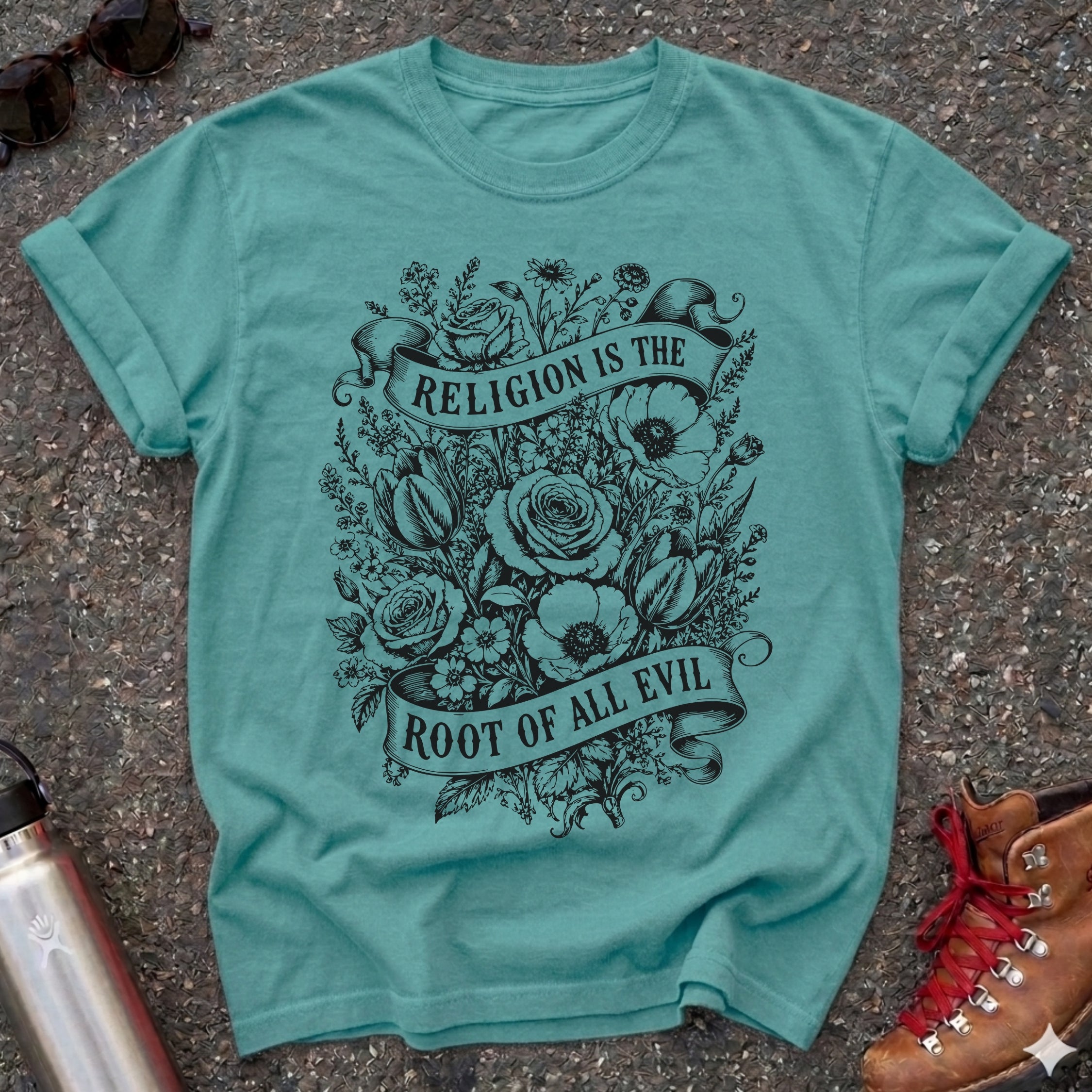 Wildflower Atheist Women's Shirt