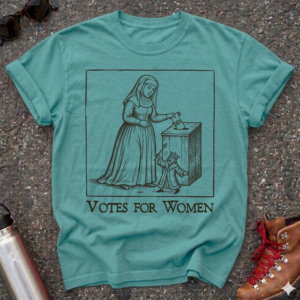Votes For Women Medieval Feminist Tshirt