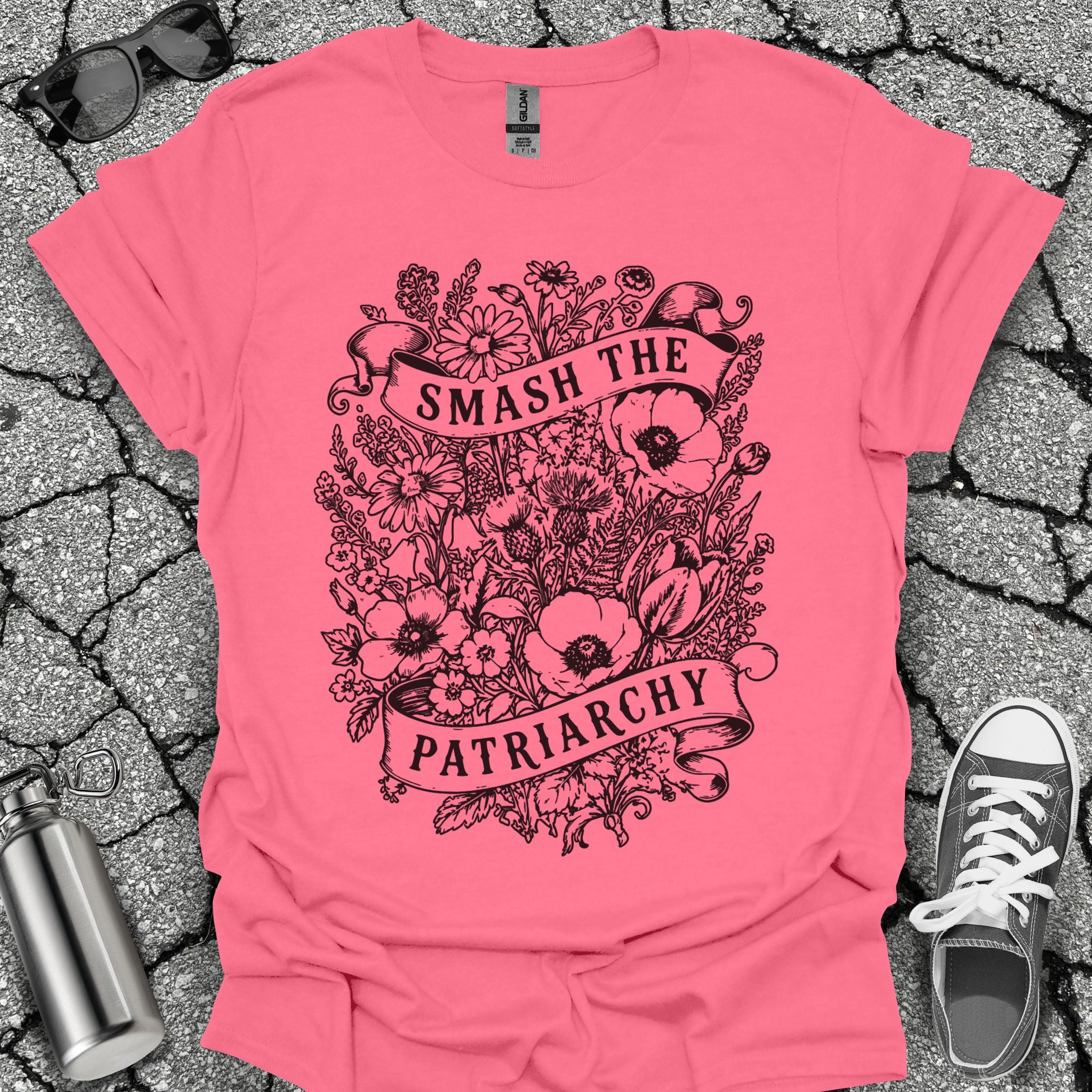 Smash the Patriarchy Wildflower Shirt
