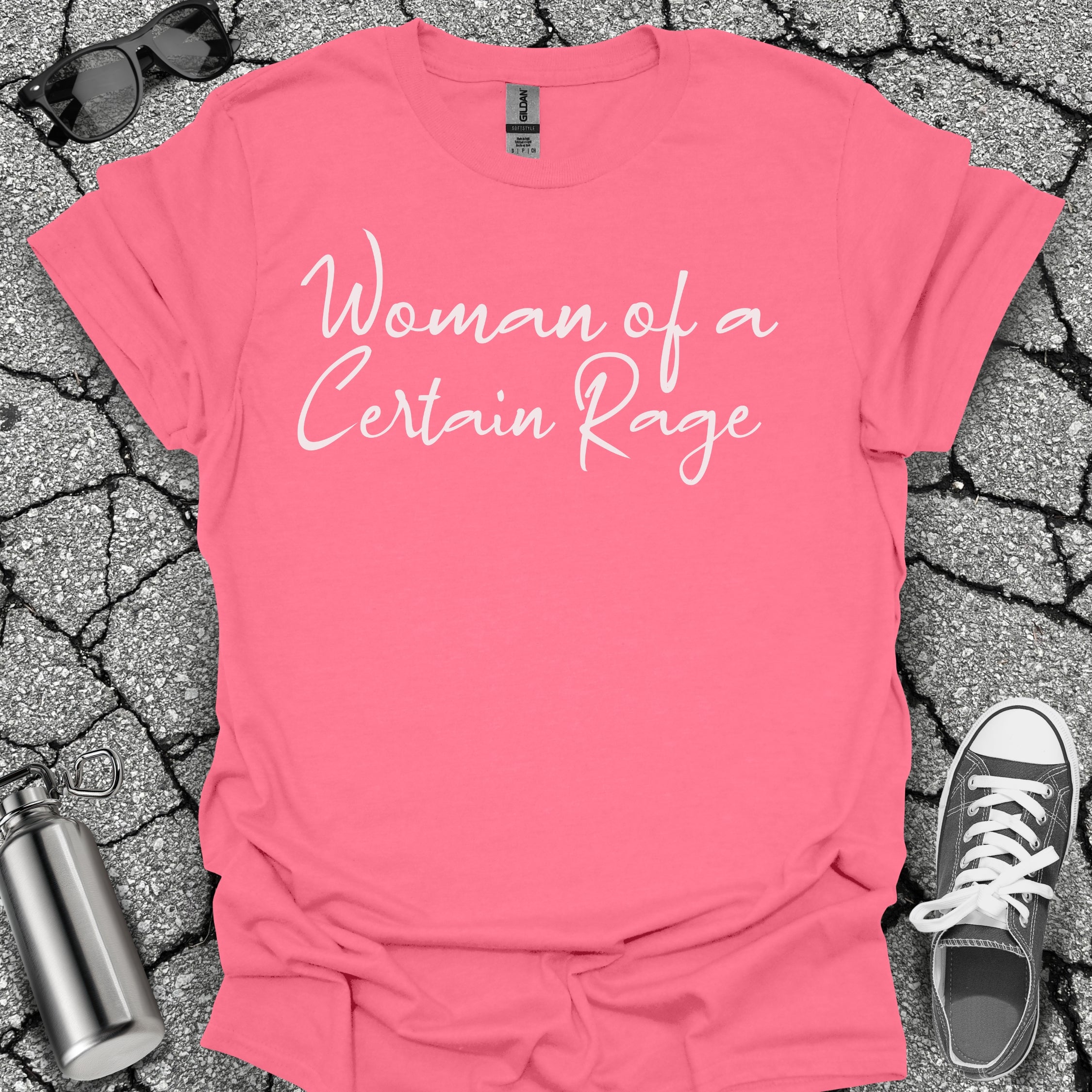 Woman of a Certain Rage Menopause Shirt