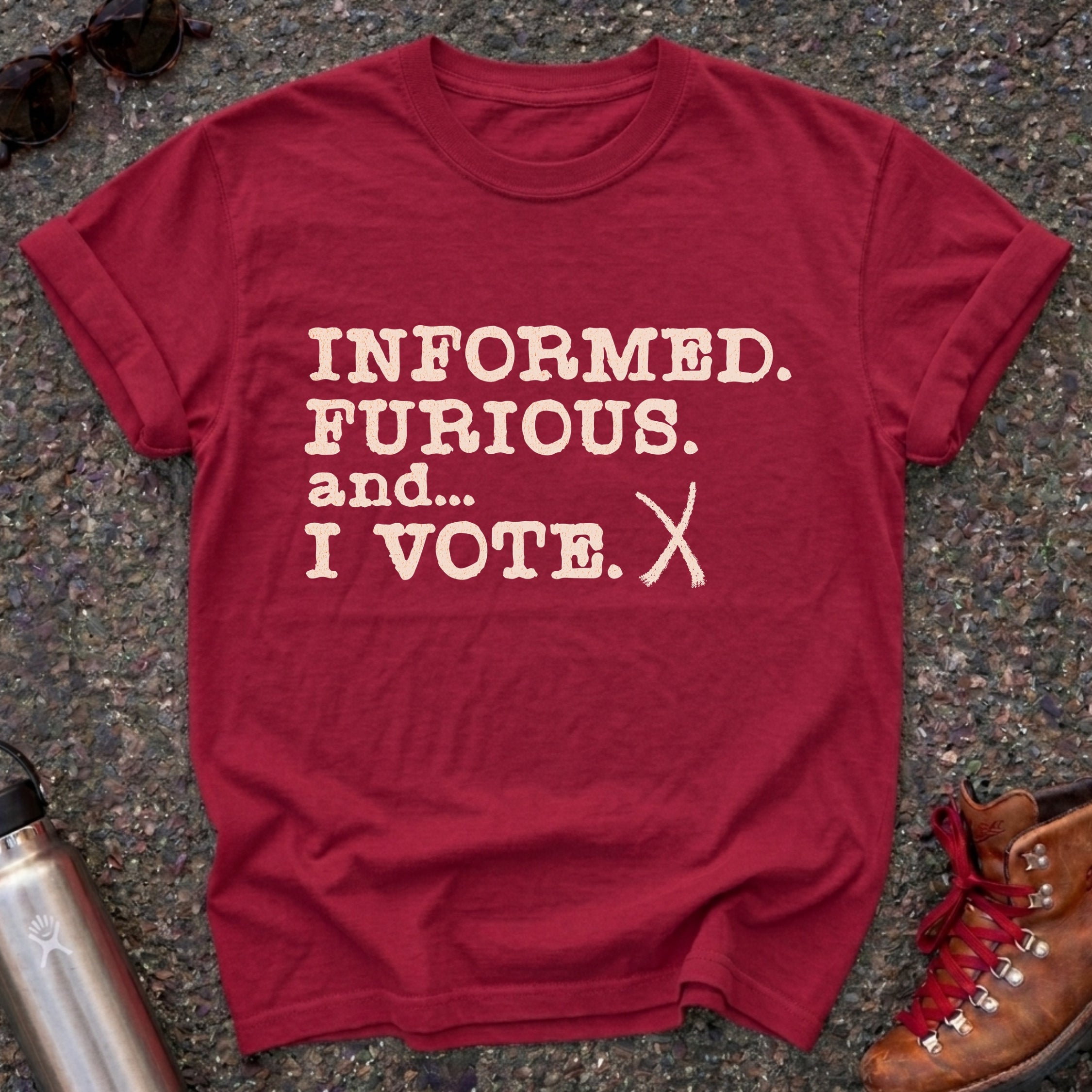Feminist Midterm Election Protest Tshirt