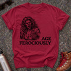 Funny Werewolf Menopause Feminist Tshirt