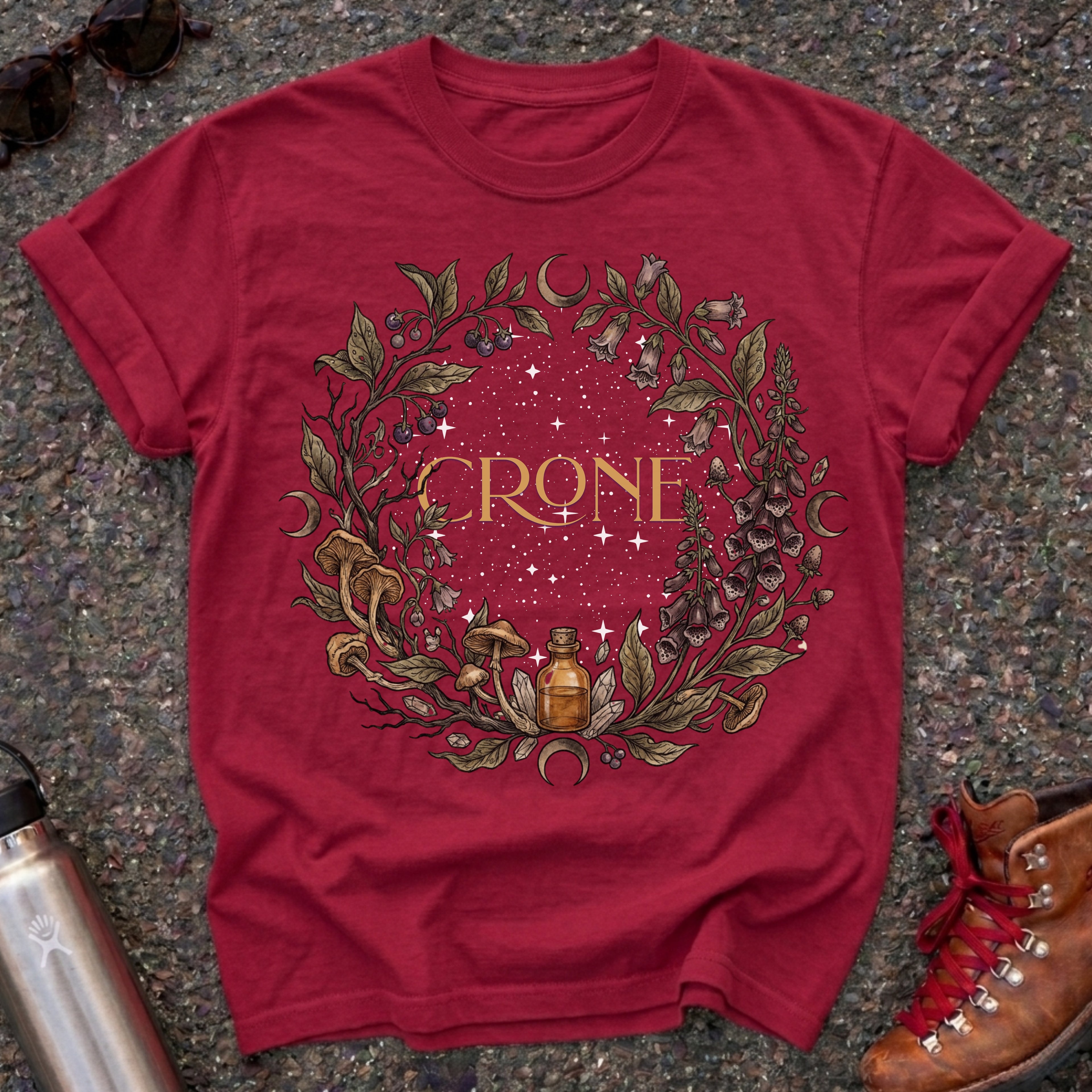 Witchy Apothecary Crone Shirt