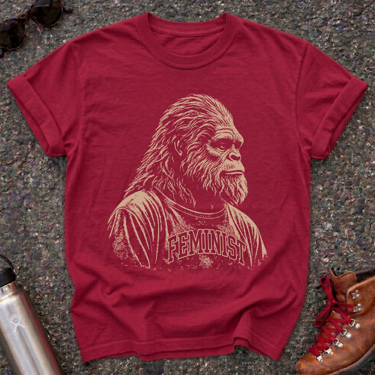 Feminist Bigfoot Shirt