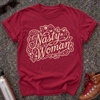 Nasty Woman Floral Feminist T-Shirt