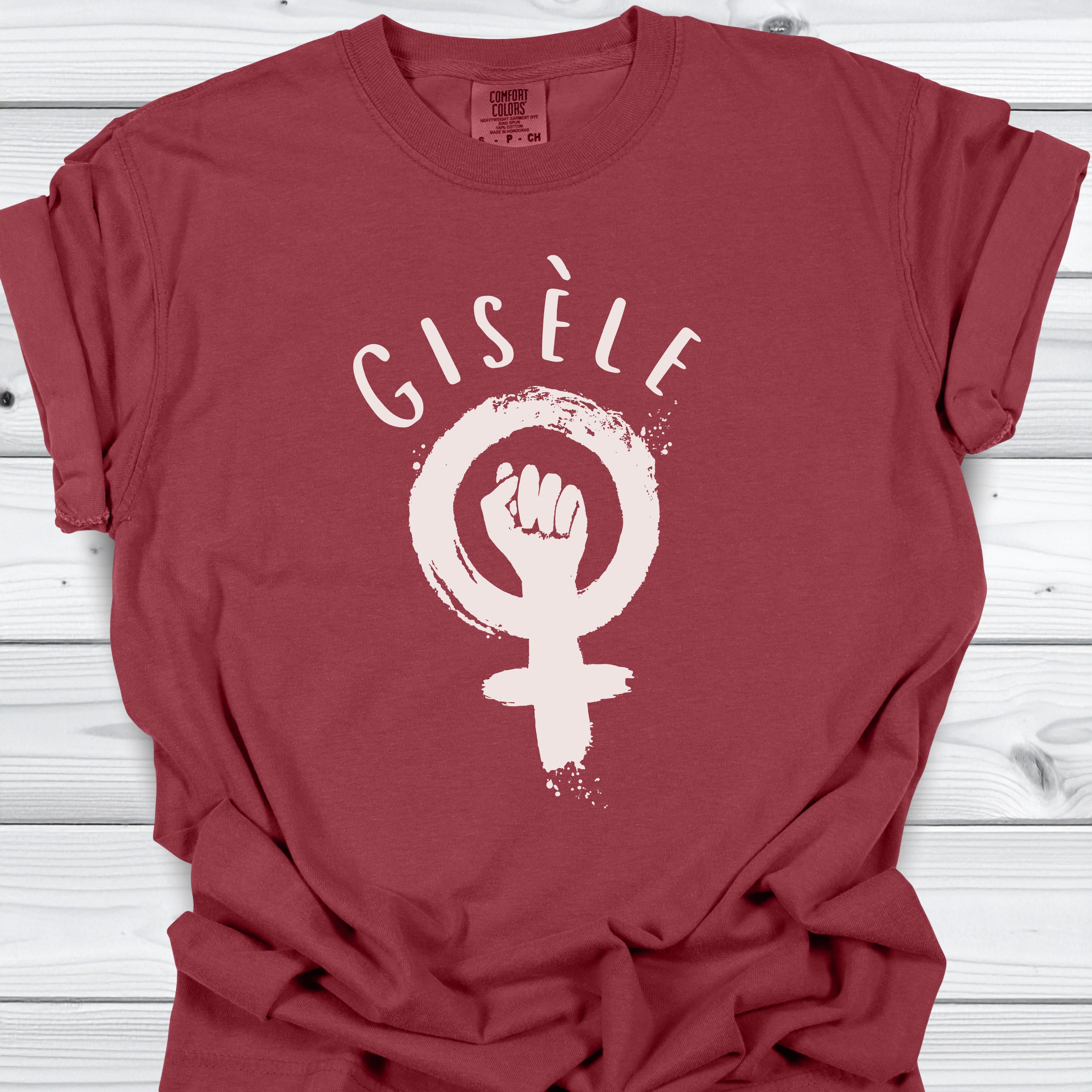 Feminist Gisele Pelicot Comfort Colors Shirt