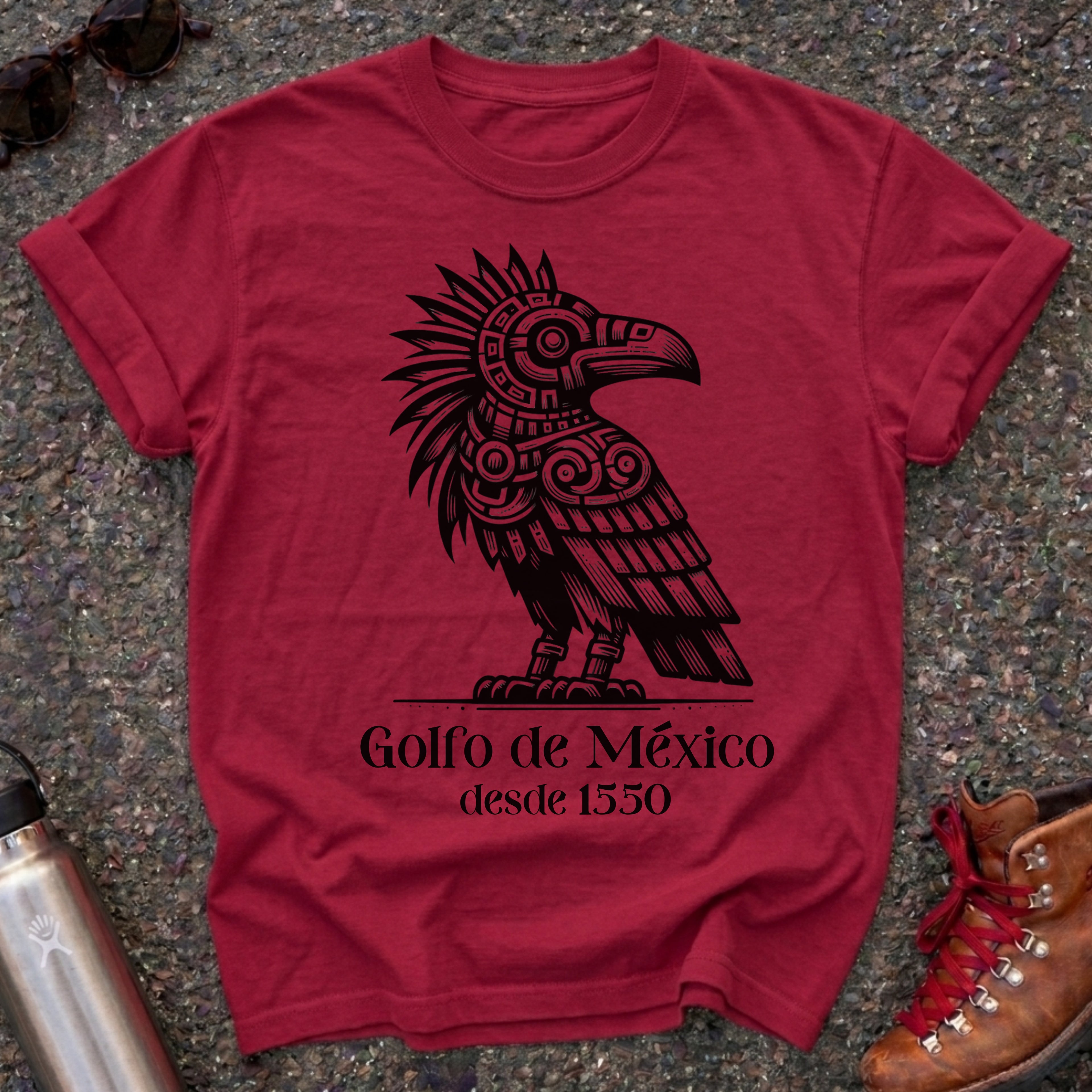 Gulf of Mexico Mayan Crow Shirt