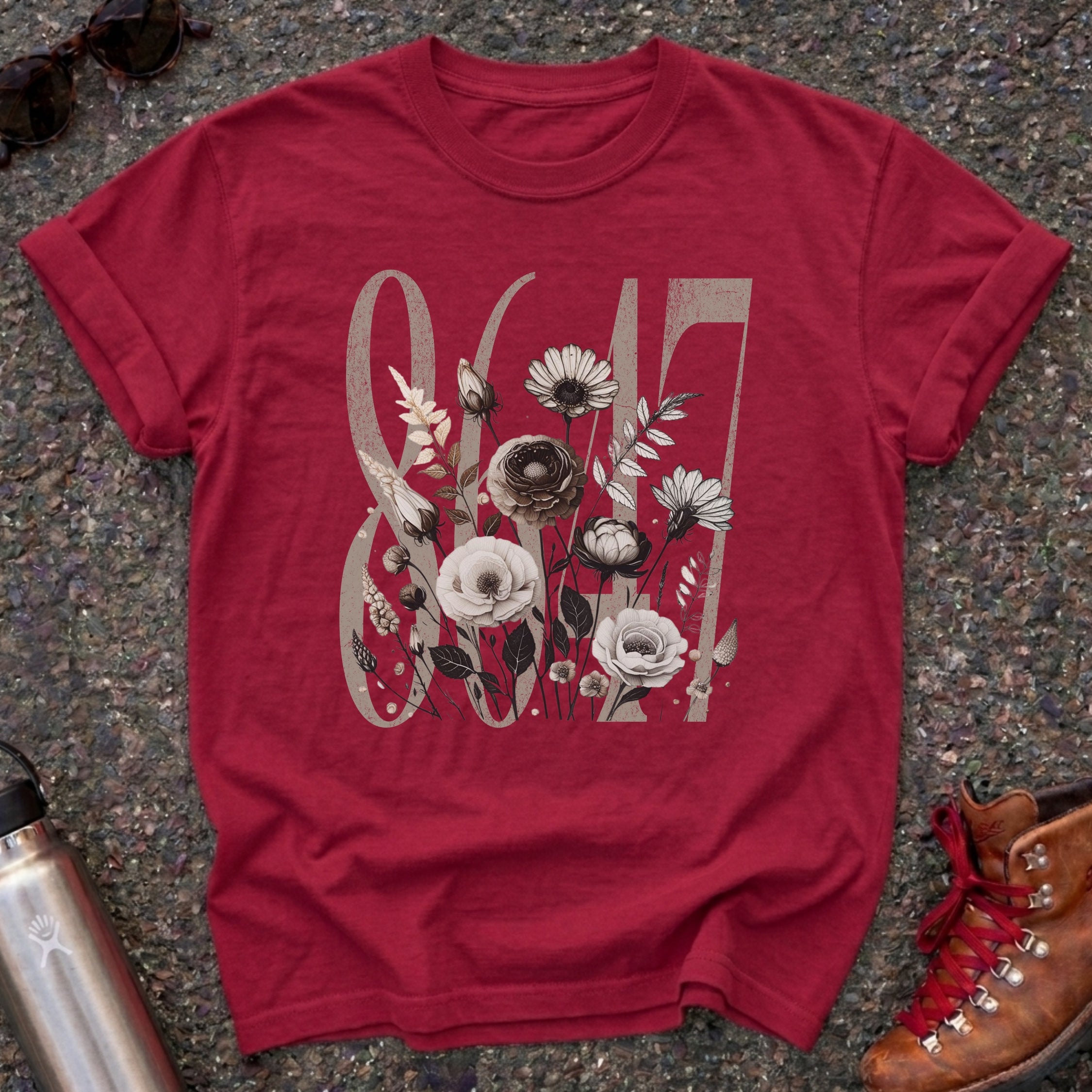 8647 Anti-Trump Wildflower Shirt