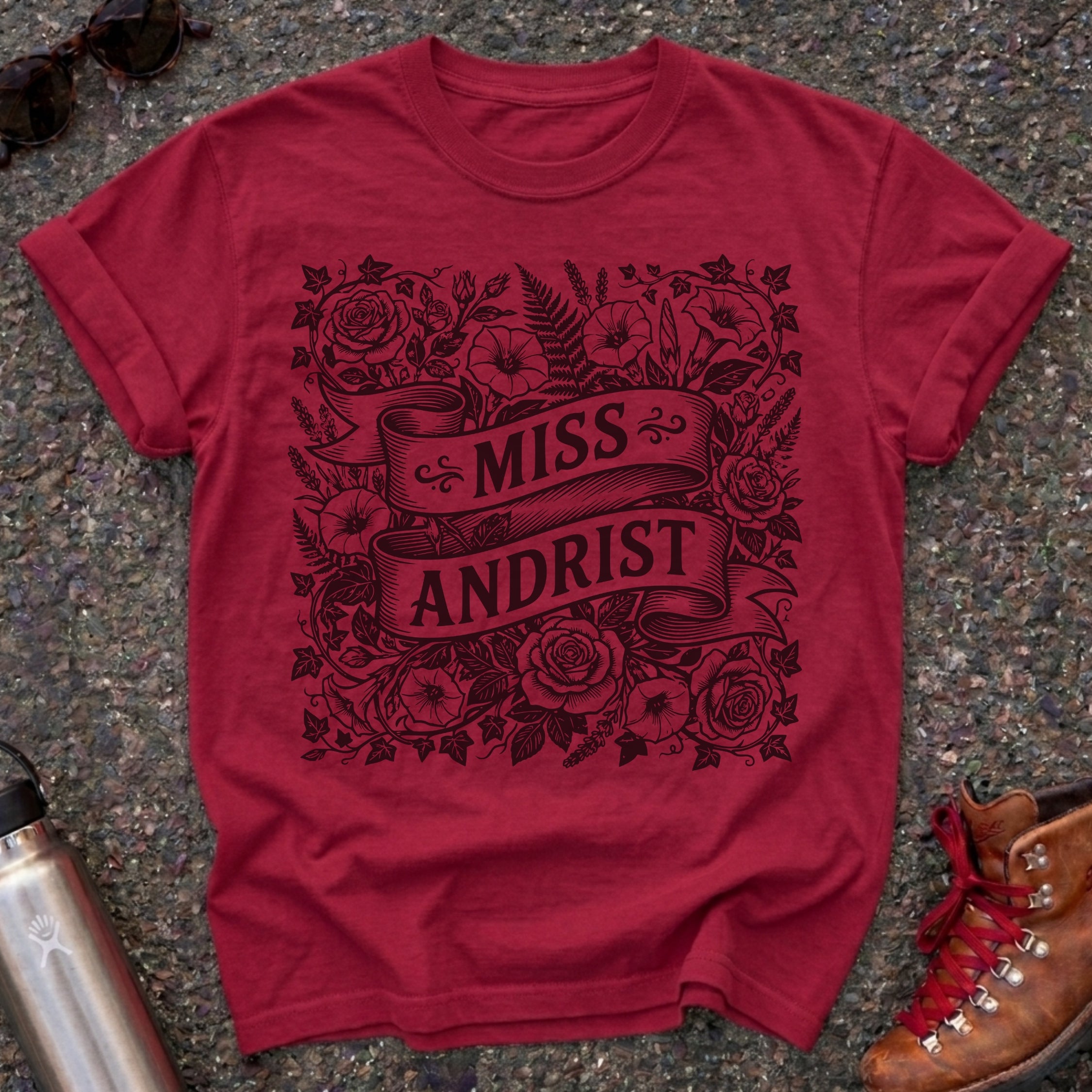 Miss Andrist Feminist Botanical Graphic Tee
