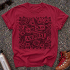 Vintage Floral Misandrist Feminist TShirt