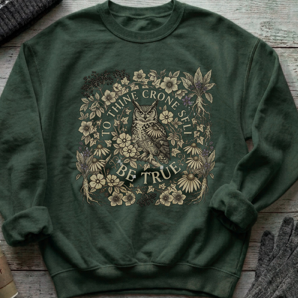 Crone Owl Sweatshirt