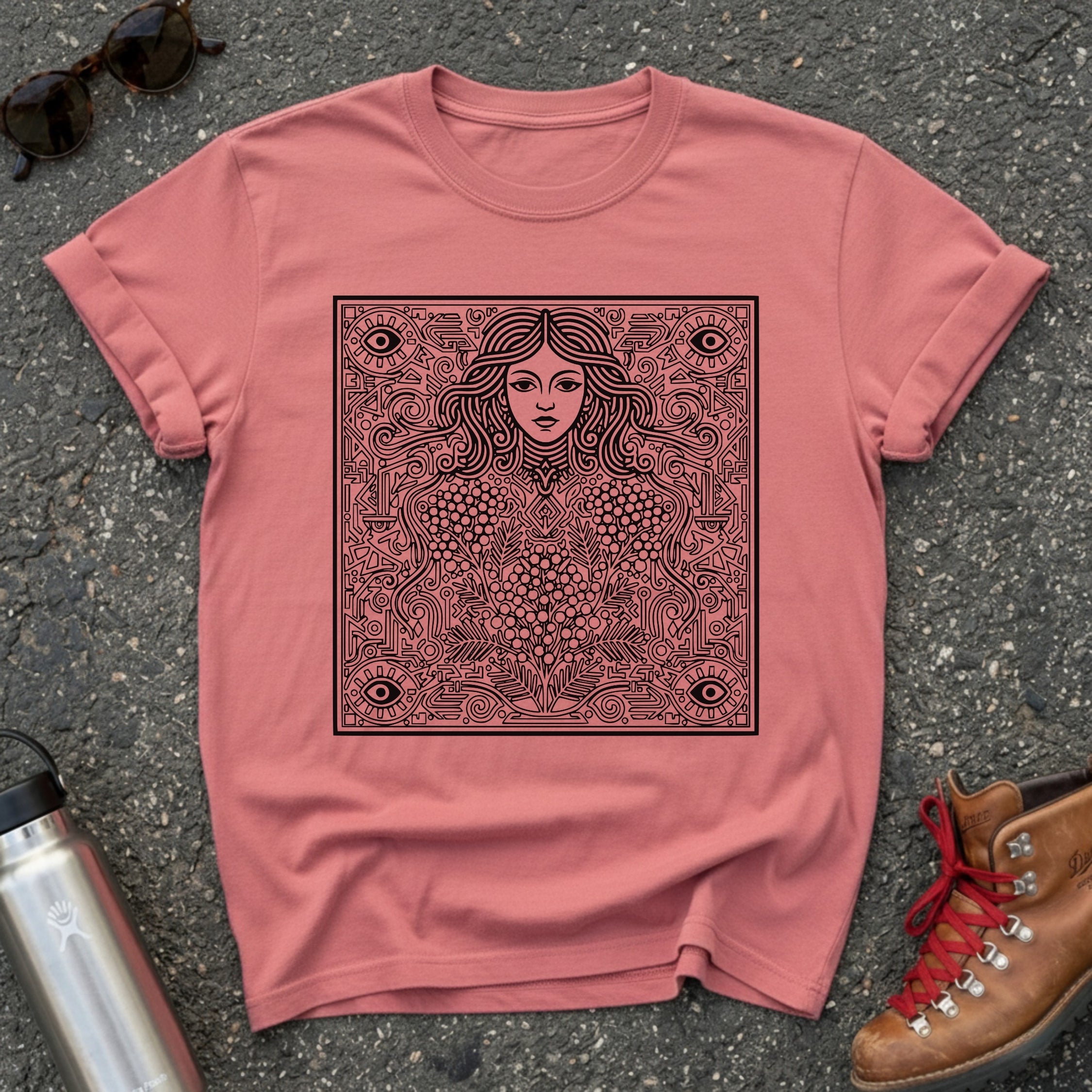 Feminist Folk Art Shirt