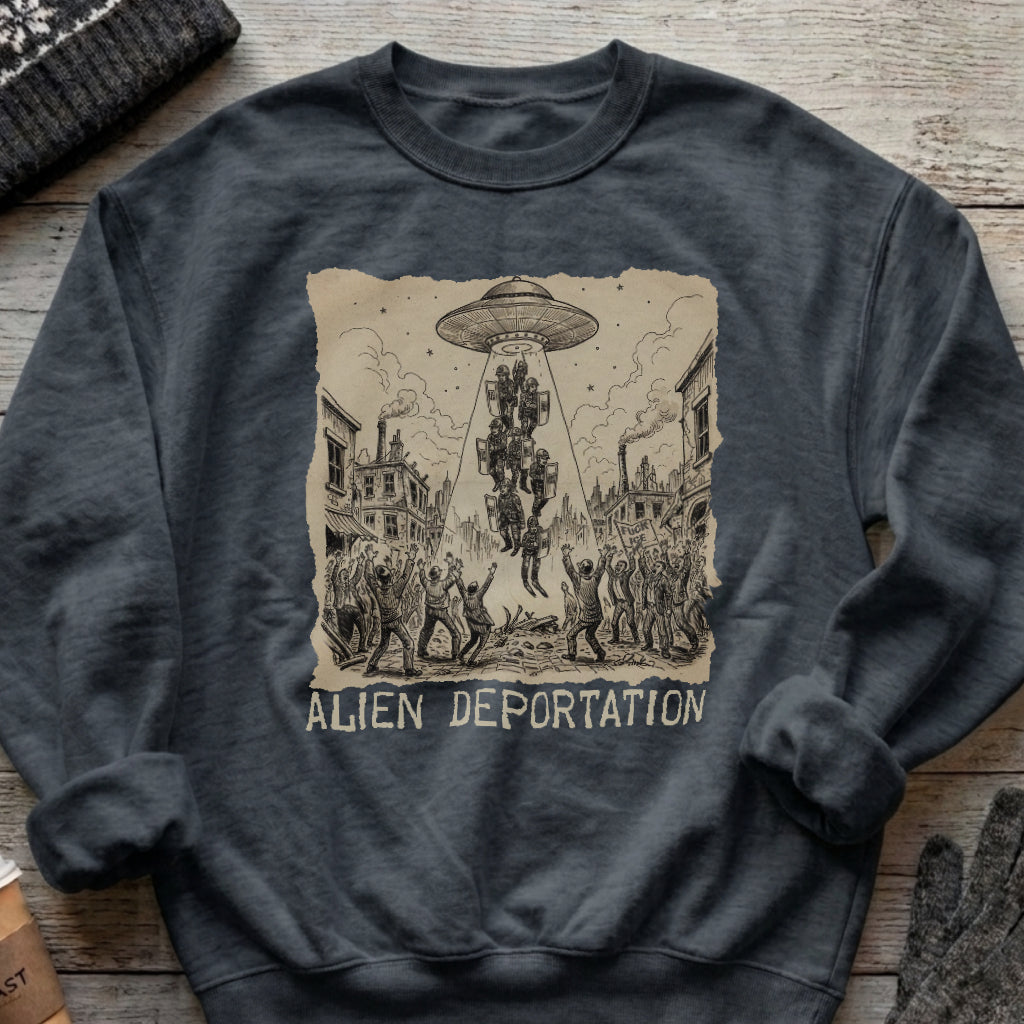 Anti ICE Alien Sweatshirt