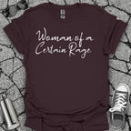 Woman of a Certain Rage Menopause Shirt