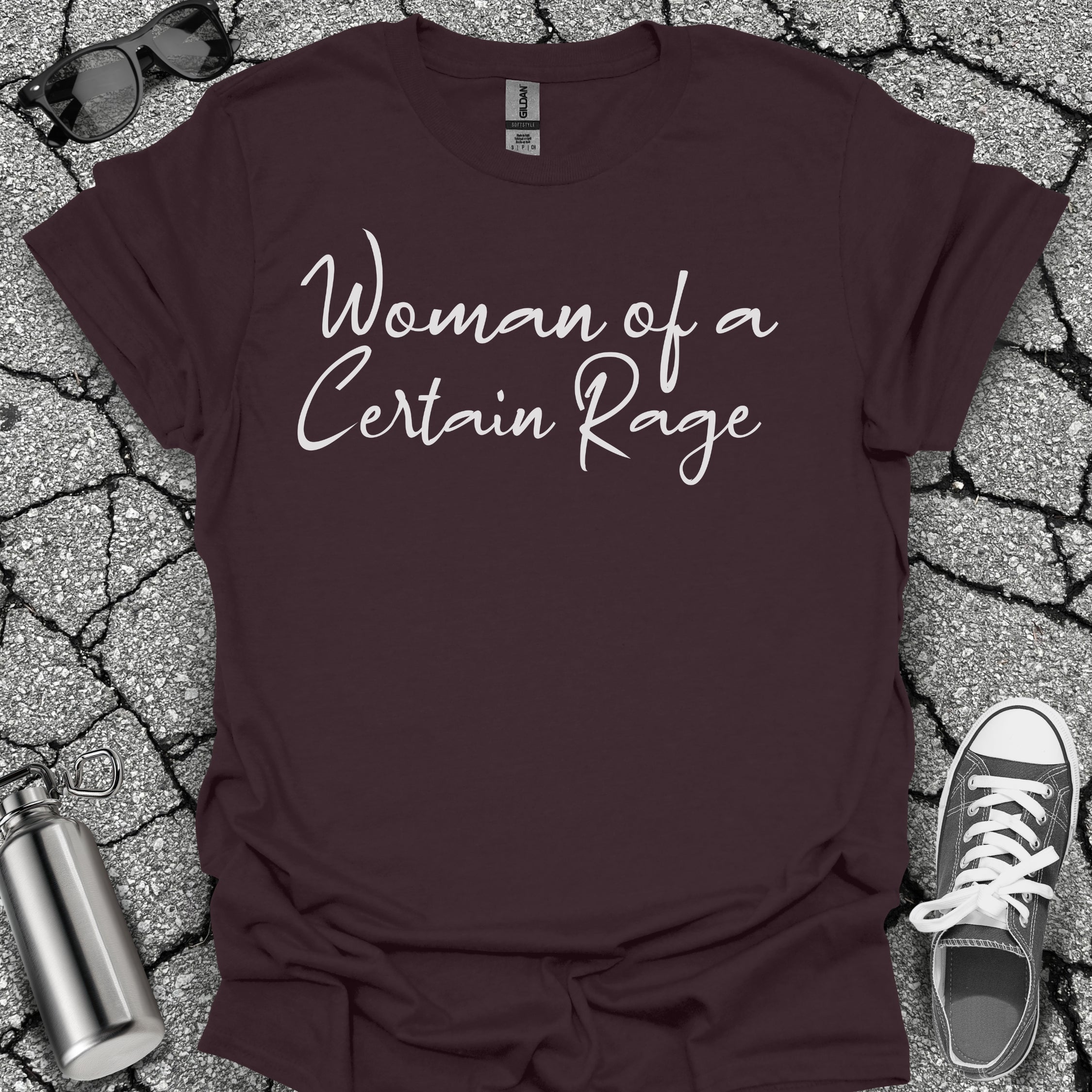 Woman of a Certain Rage Menopause Shirt