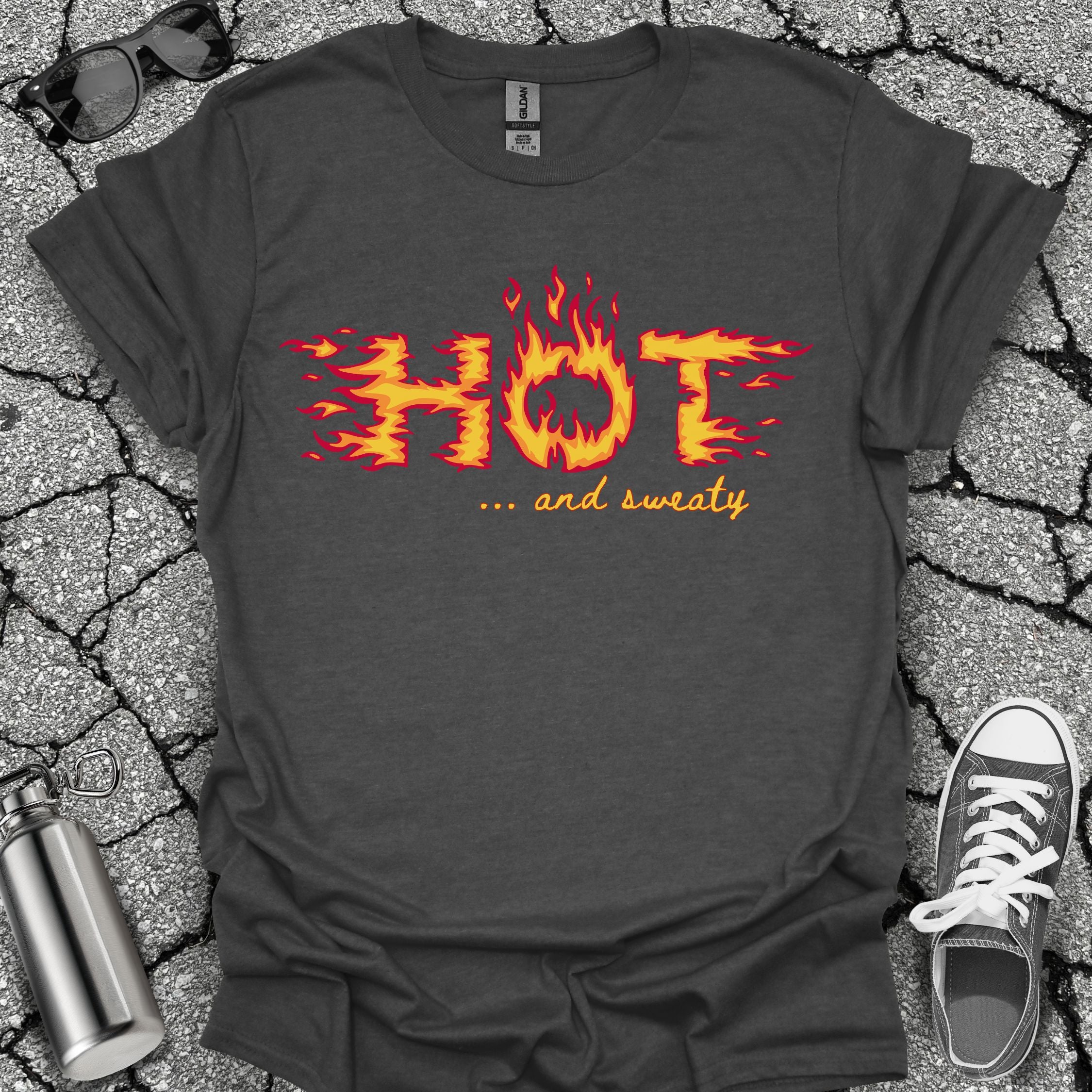 Hot and Sweaty Funny Menopause Shirt