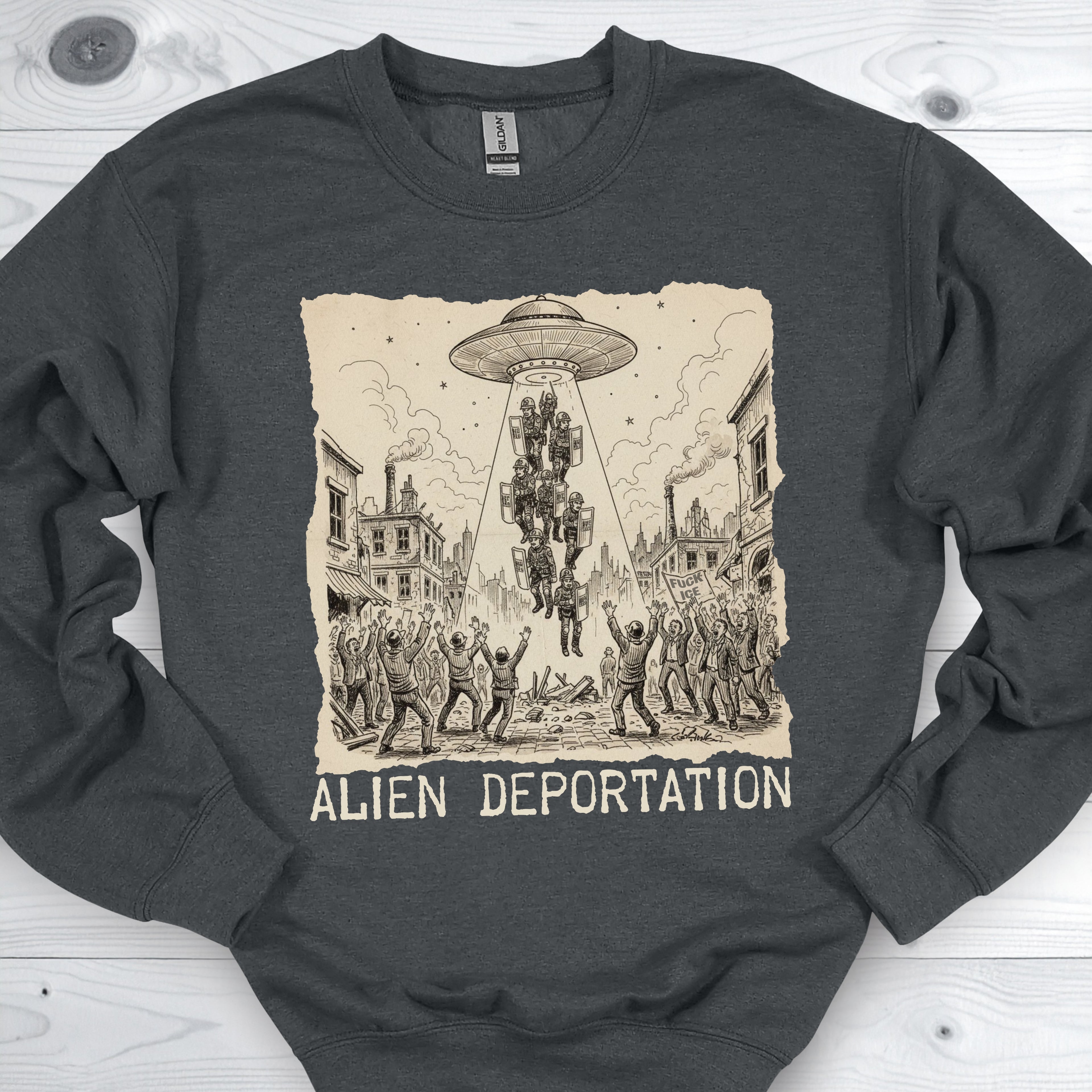 Anti Ice Alien Sweatshirt