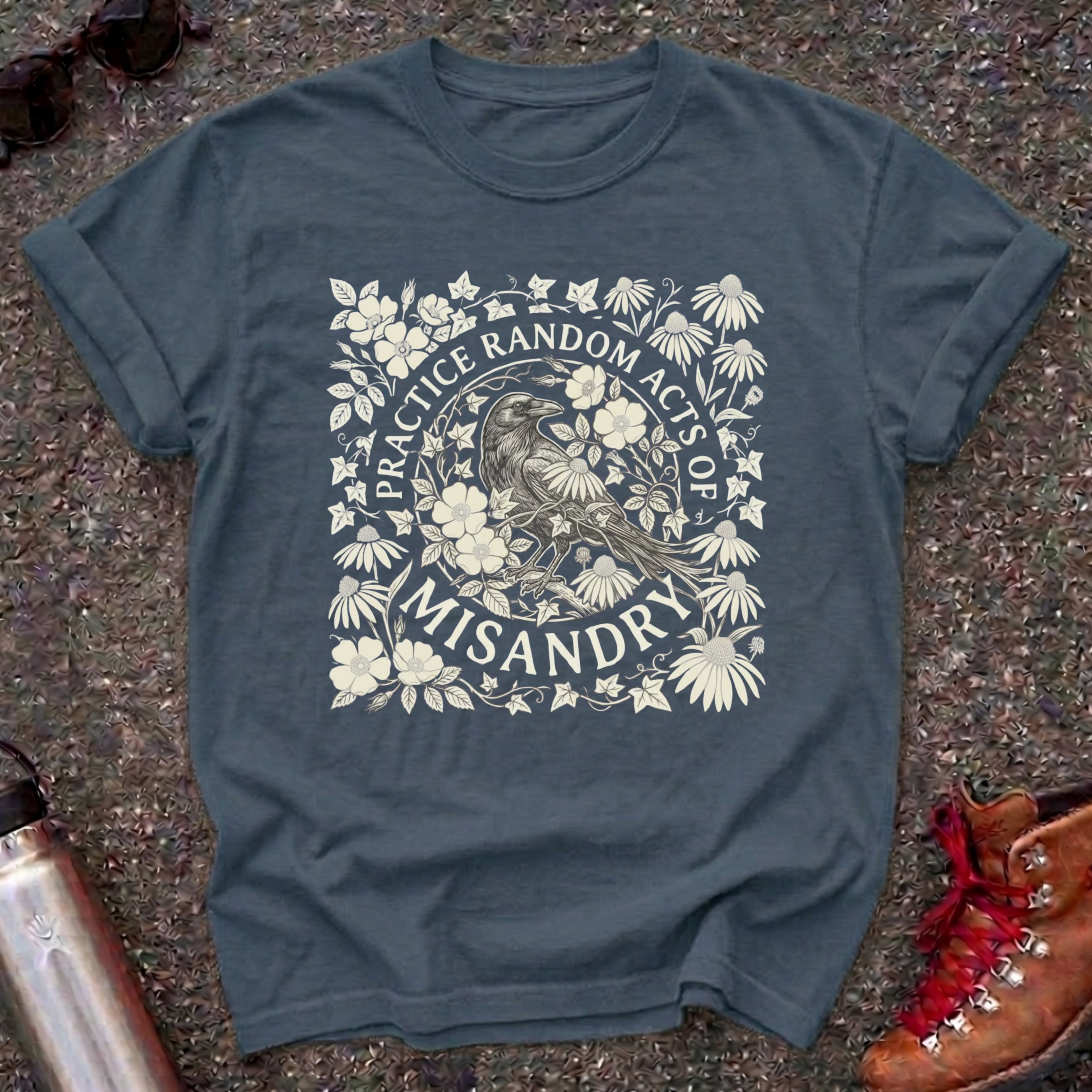 Feminist Crow Misandry Shirt