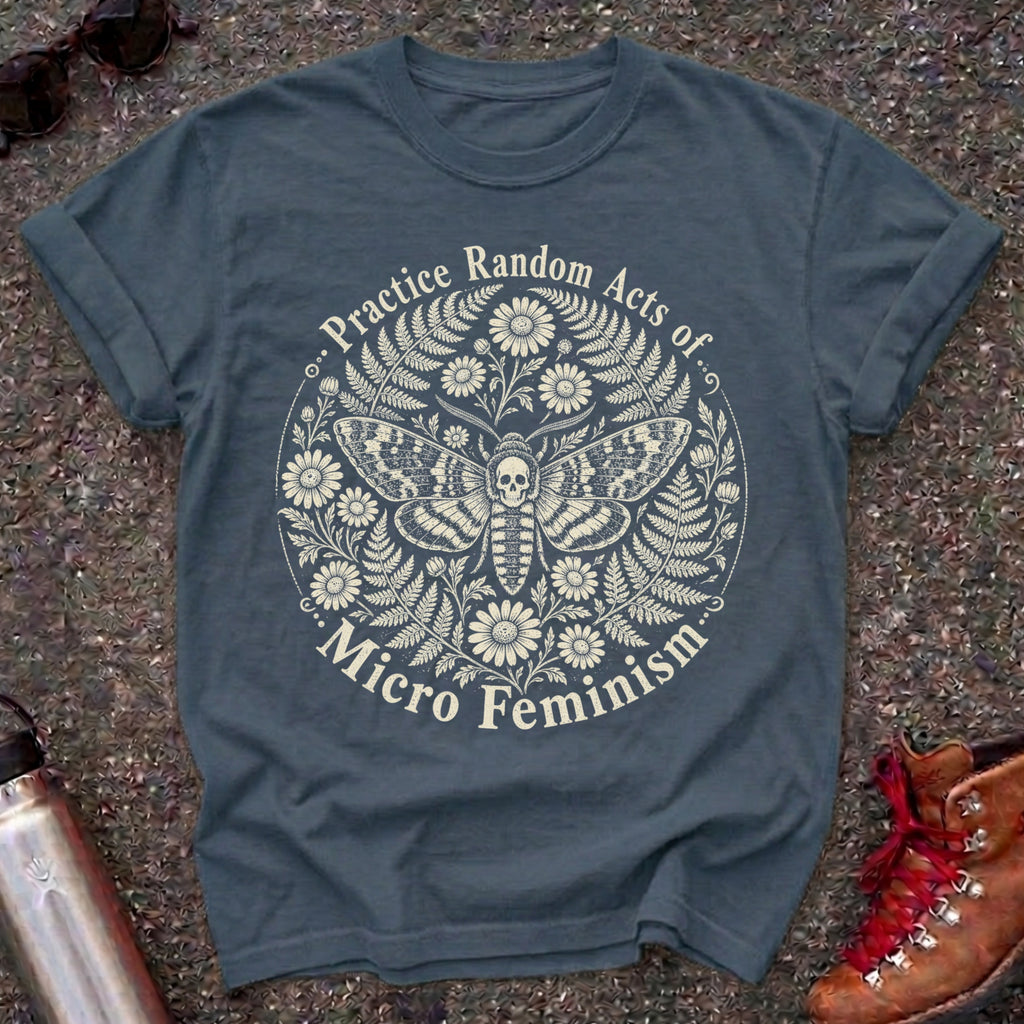 Feminist Death Head Moth Shirt