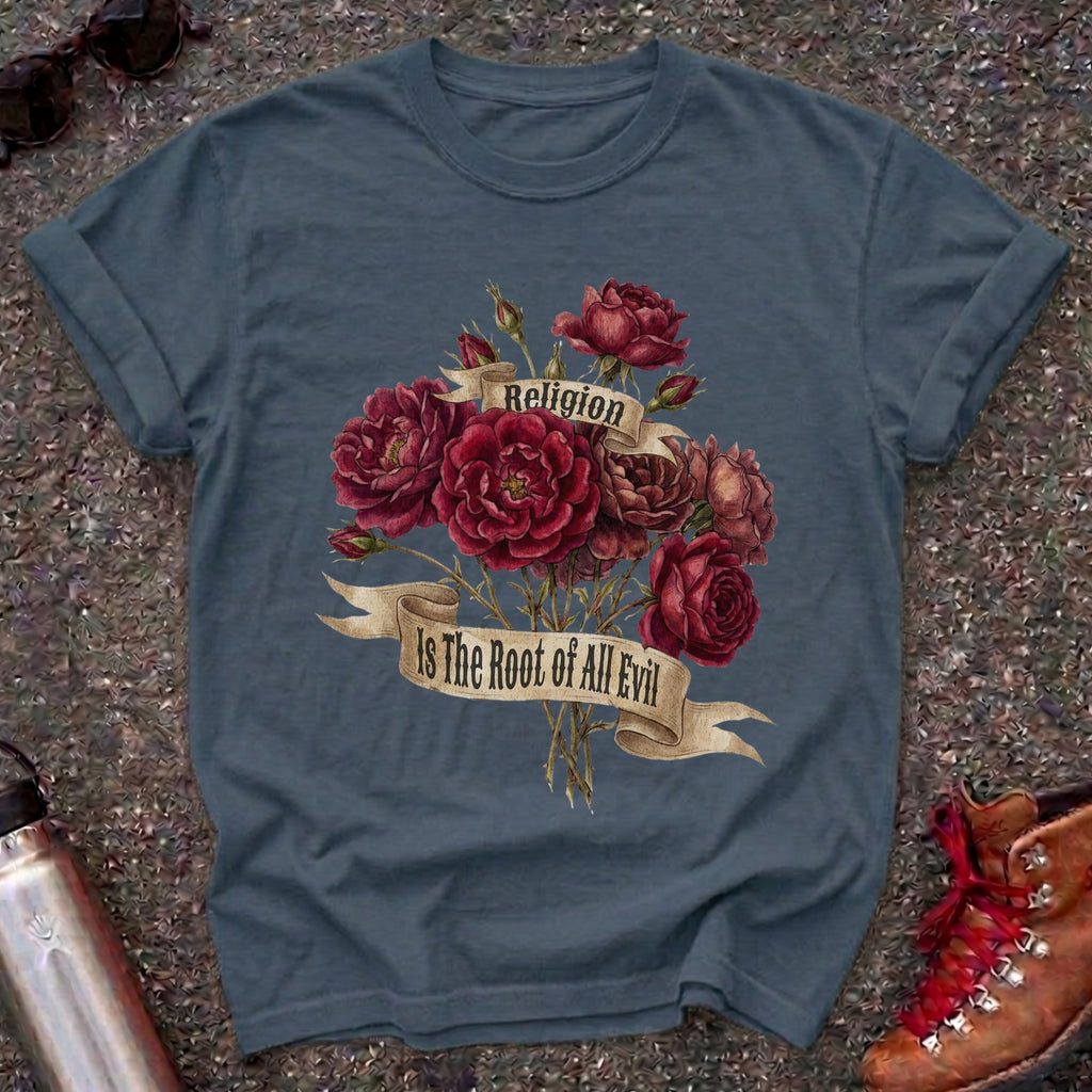 Rose Bouquet Atheist Shirt