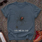 Girls Will Be Girls Black Widow Shirt