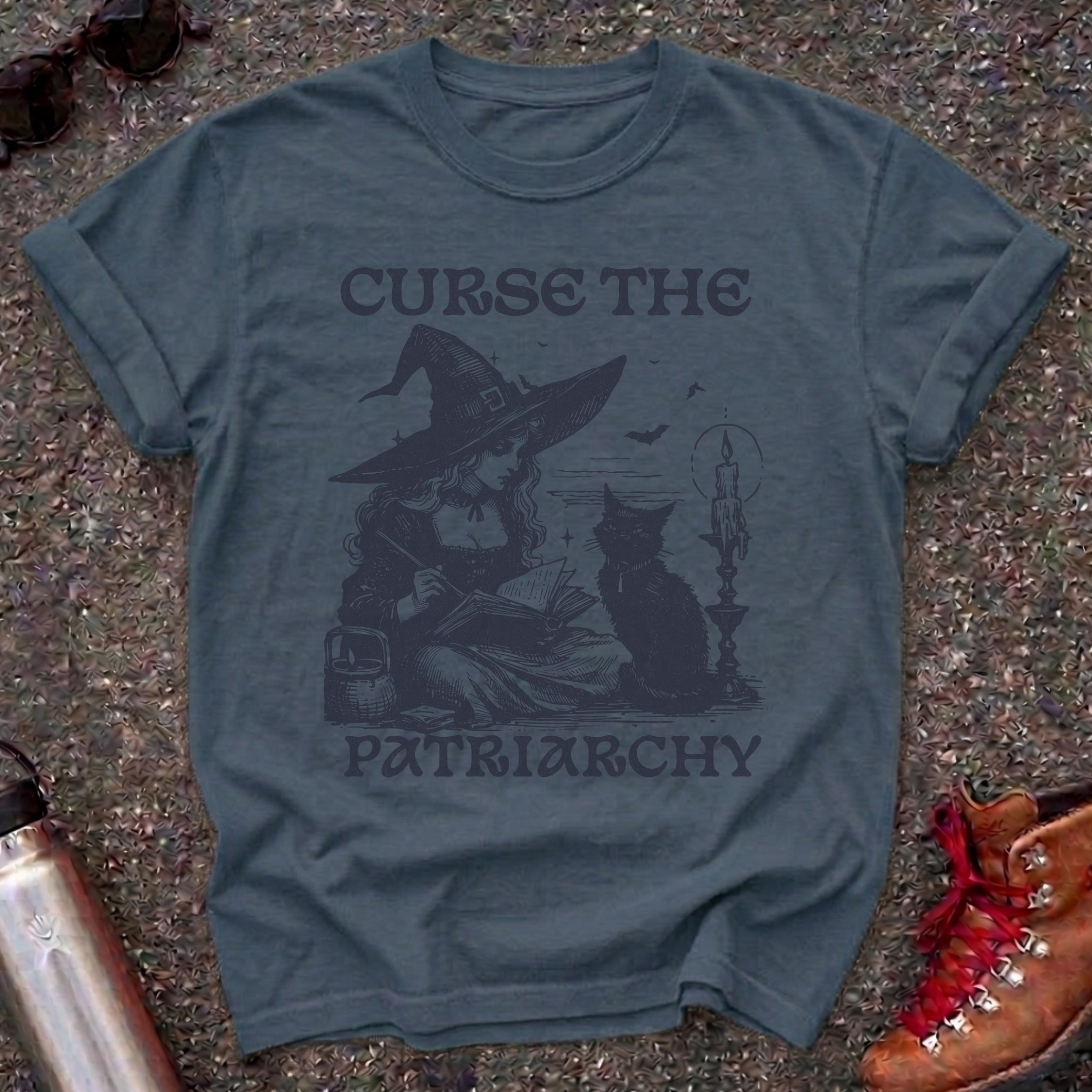 Feminist Witch Halloween Shirt