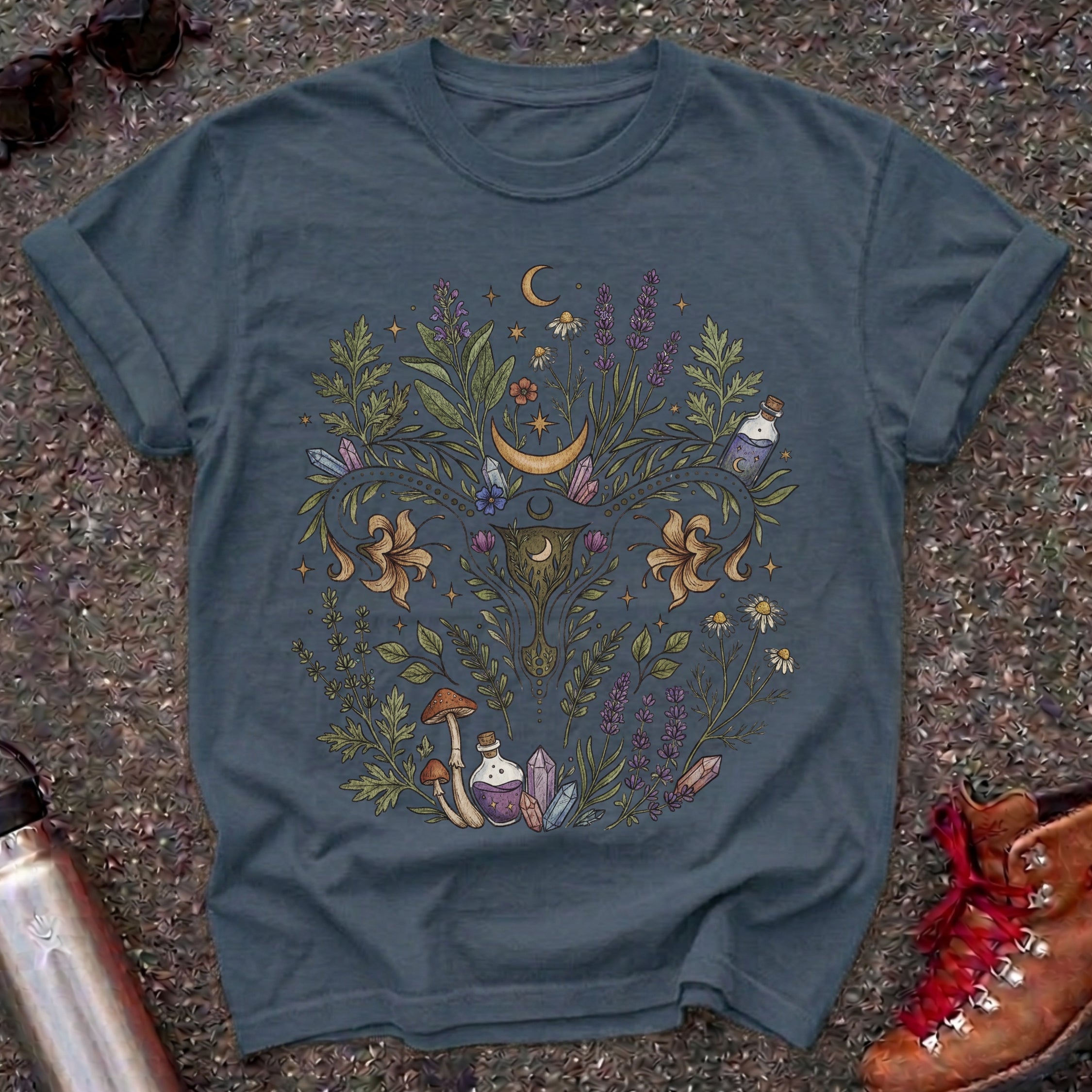 Sacred Apothecary Green Witch Tshirt