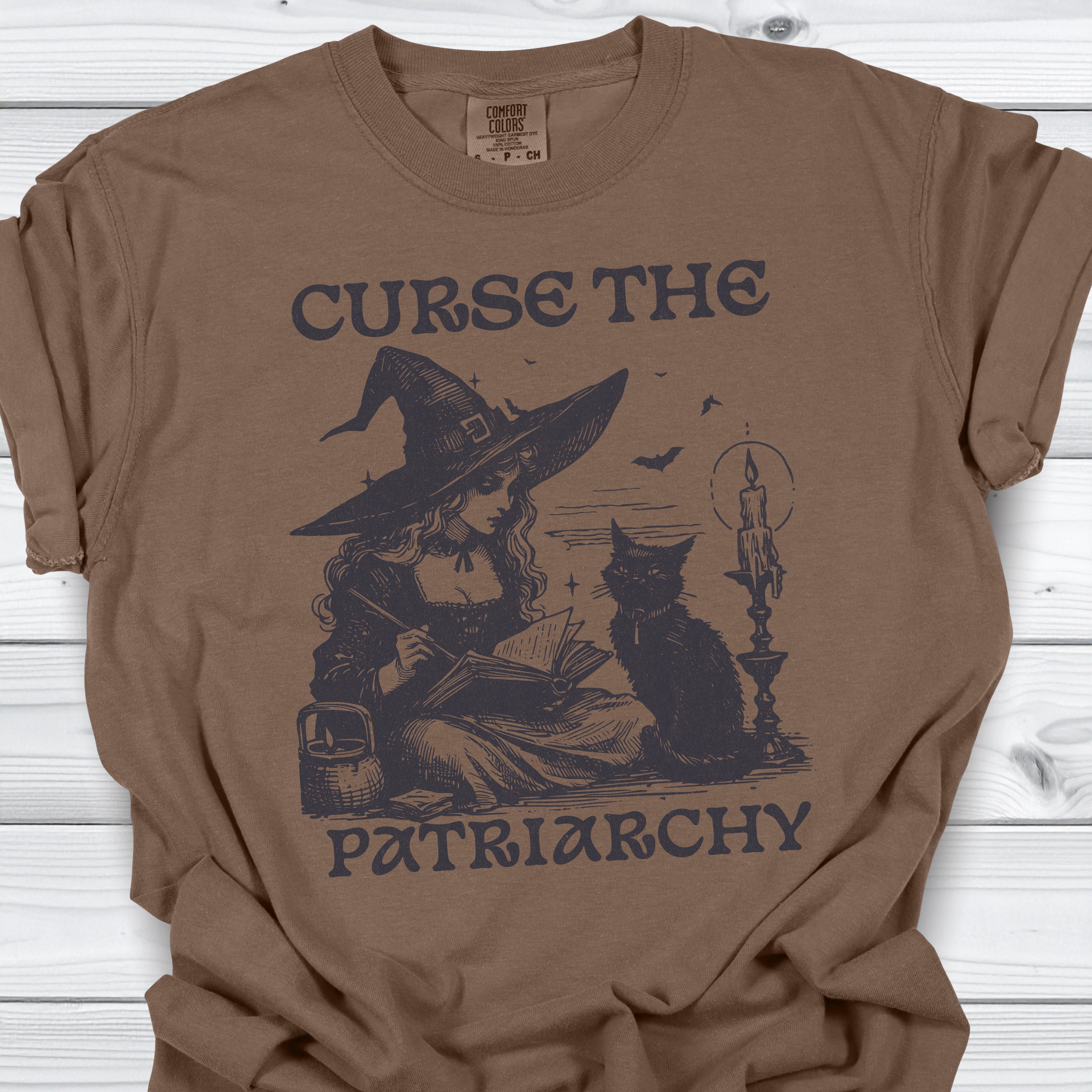 Feminist Witch Halloween Shirt