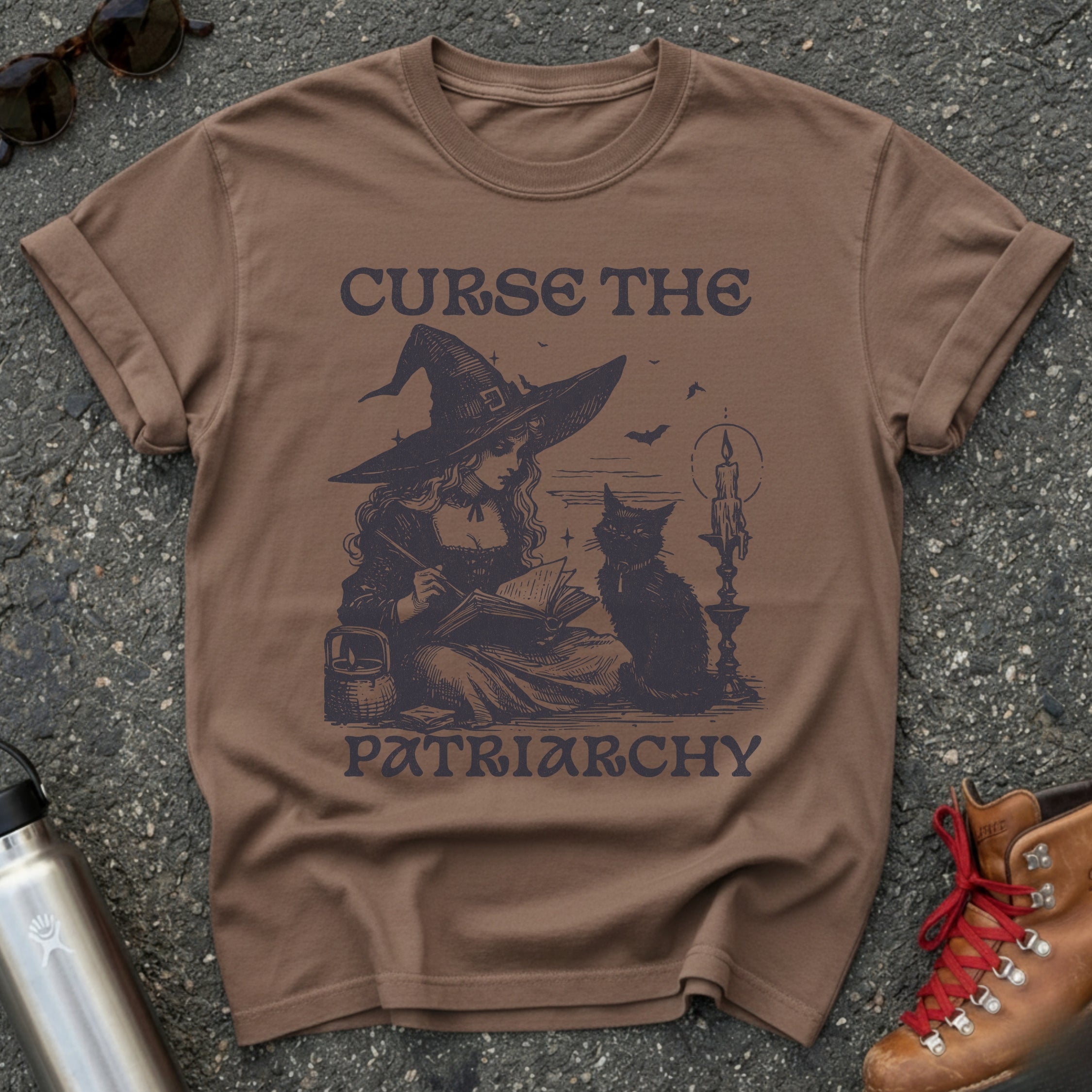 Feminist Witch Halloween Shirt