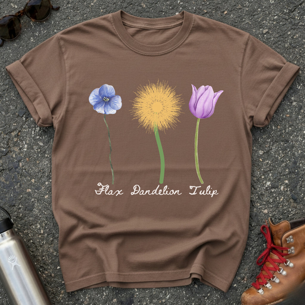 Flax Dandelion Tulip Anti-Trump Shirt