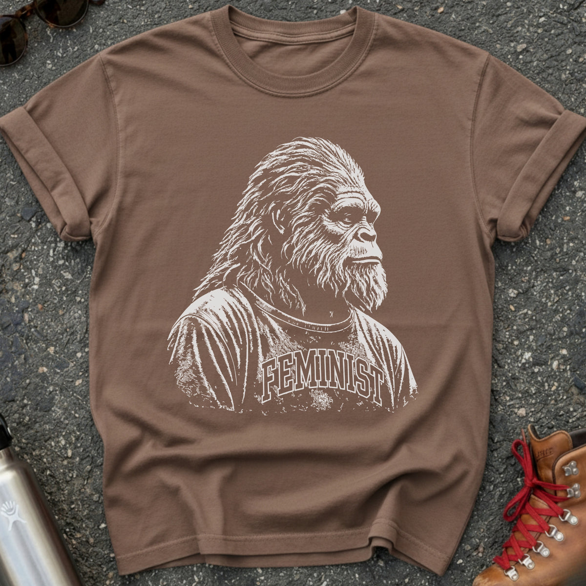 Feminist Bigfoot Shirt