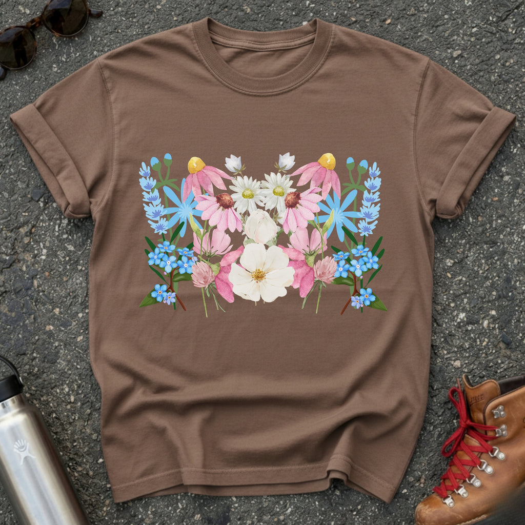 Trans Pride Floral Flag Shirt