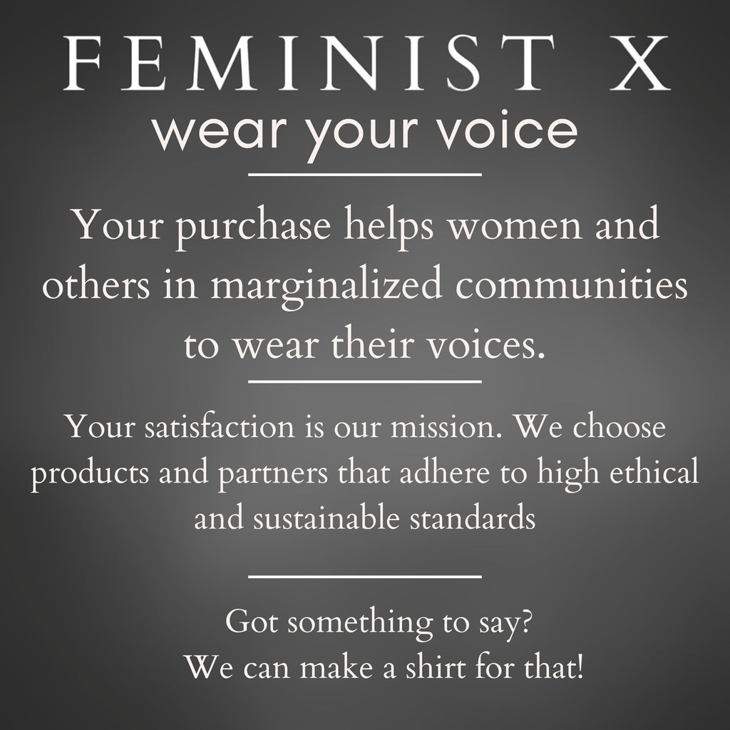 Black Cat Feminist Goth Tee