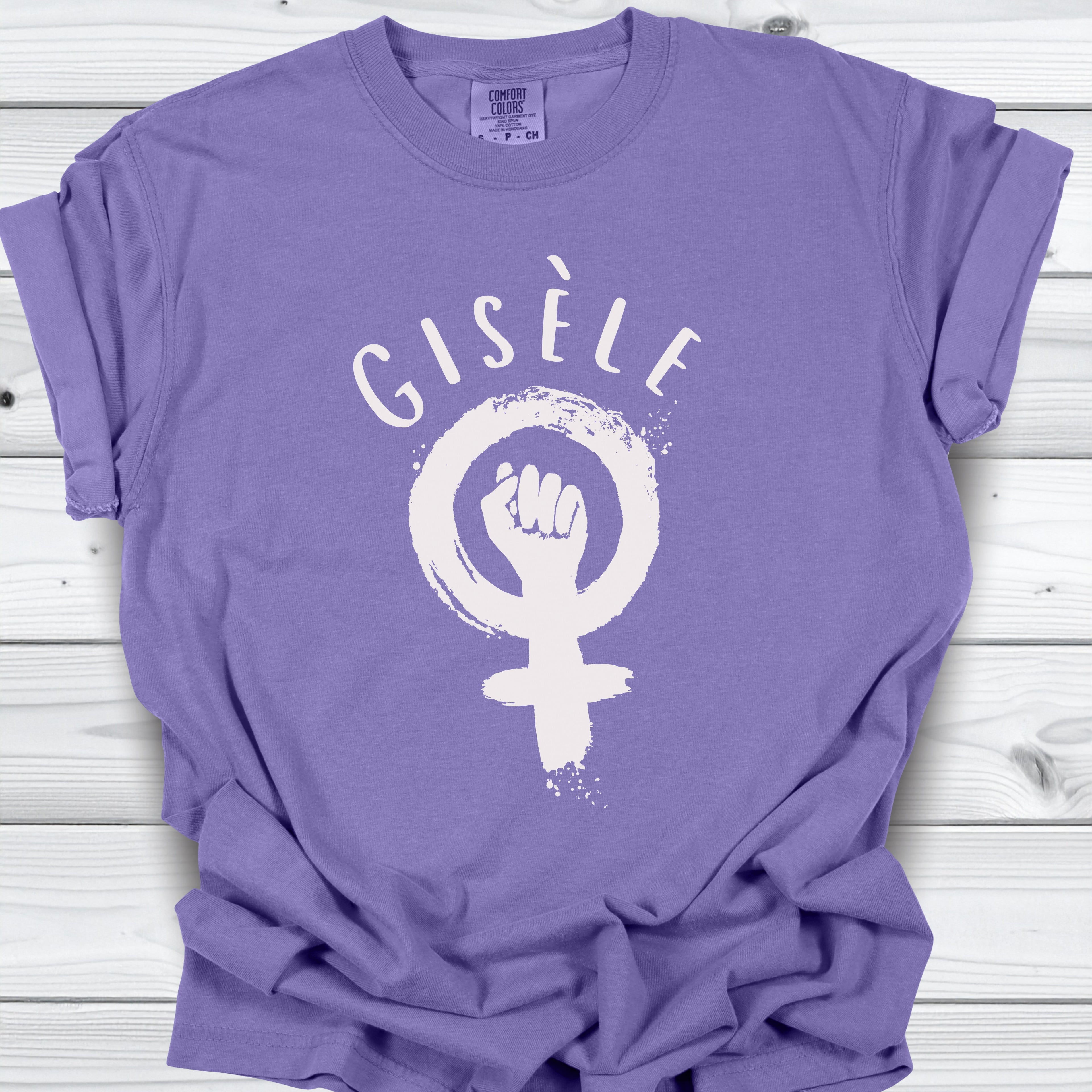 Feminist Gisele Pelicot Comfort Colors Shirt