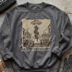 Anti ICE Alien Sweatshirt