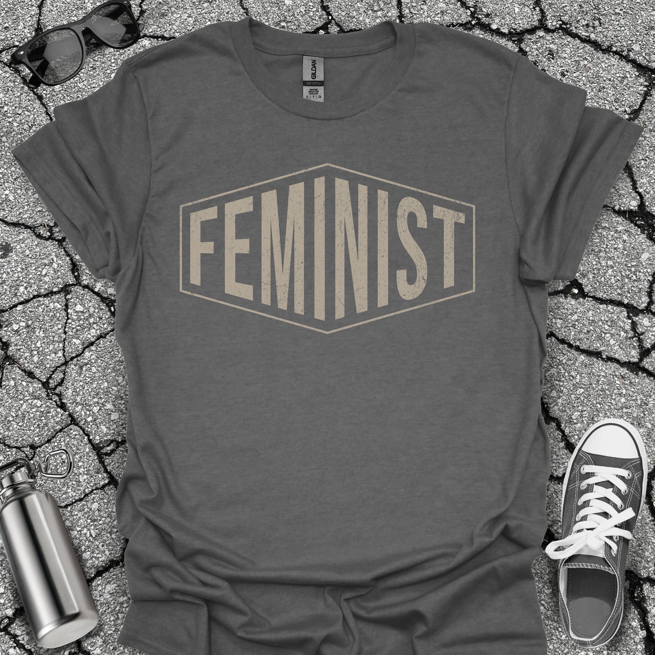 Feminist Badge Shirt