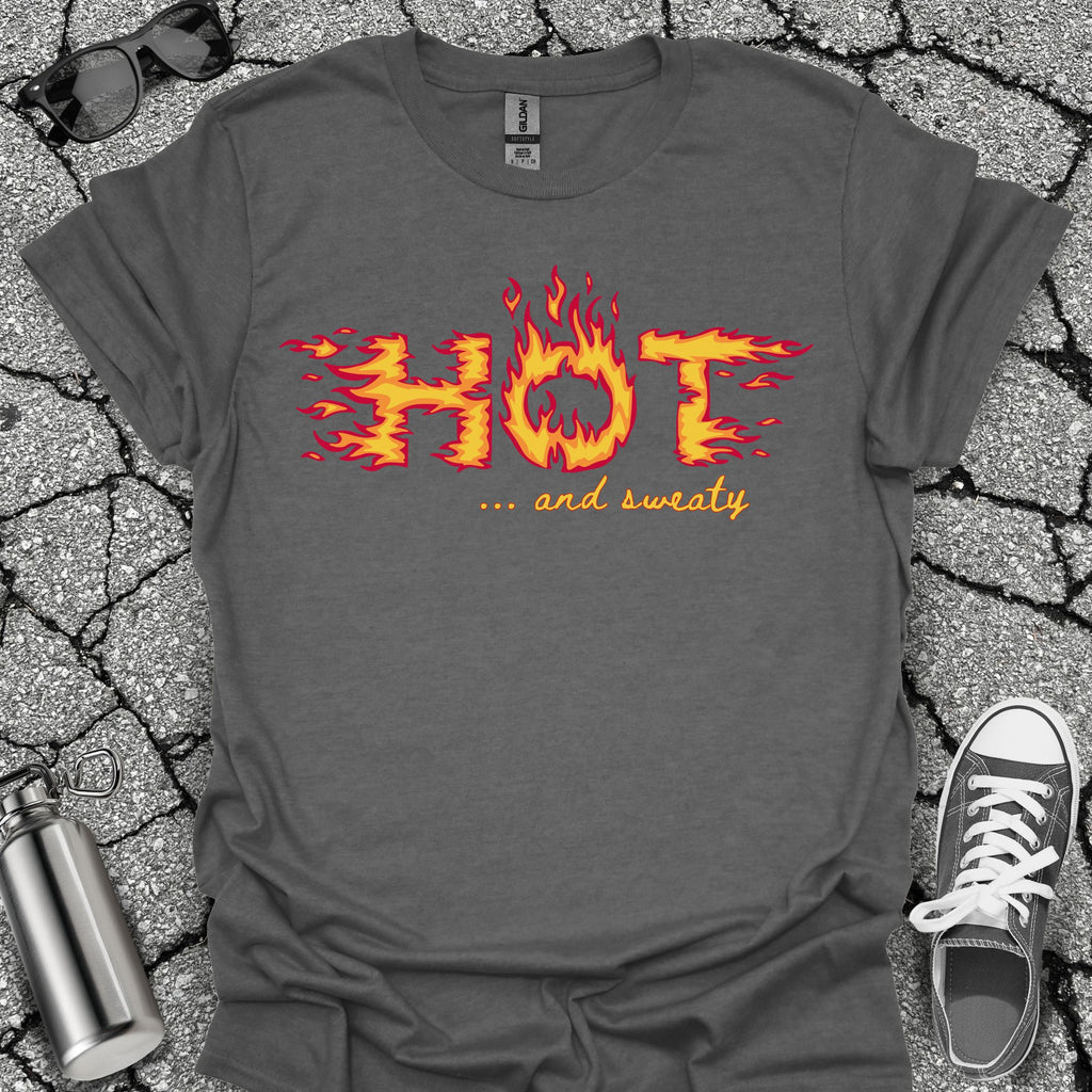 Hot and Sweaty Funny Menopause Shirt