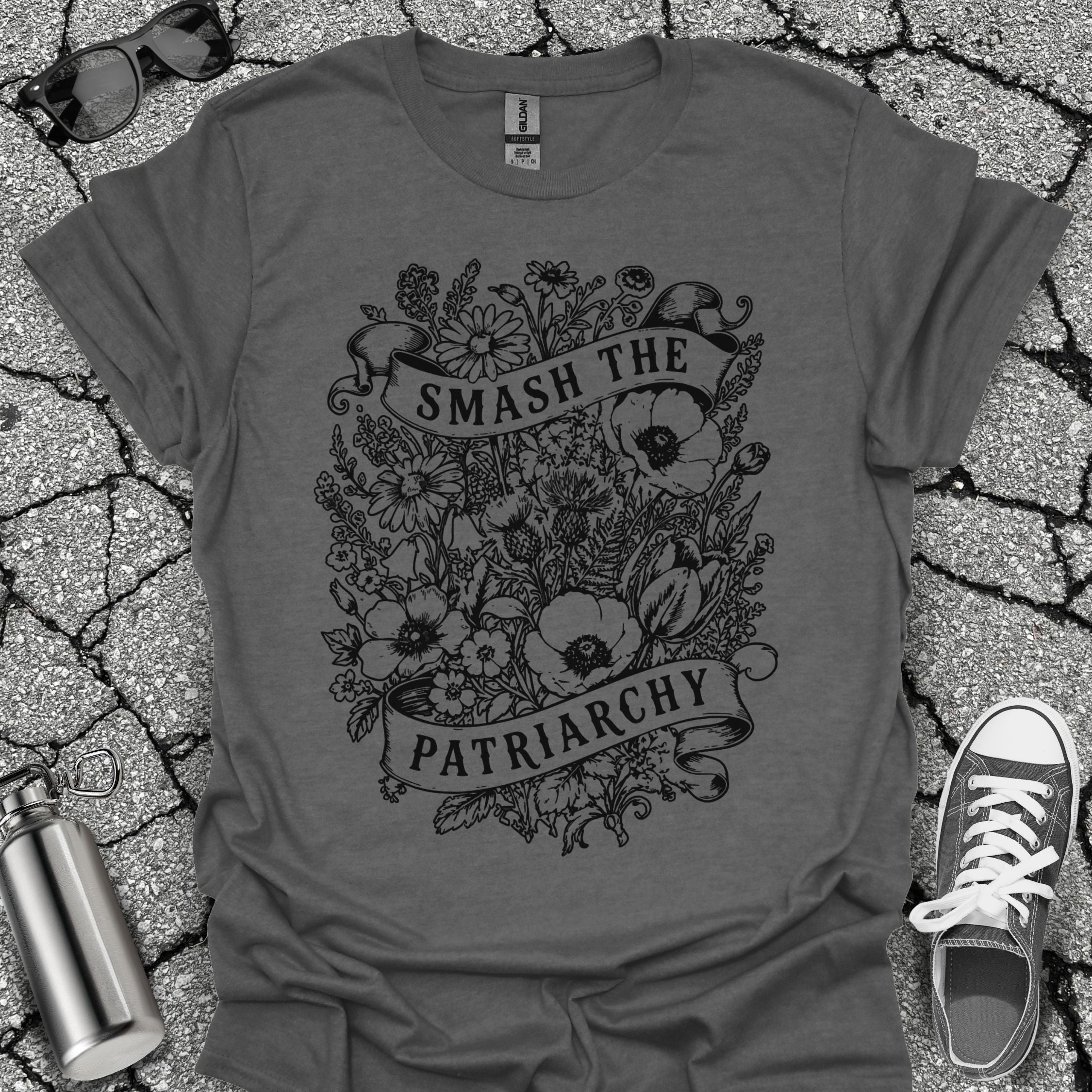 Smash the Patriarchy Wildflower Shirt