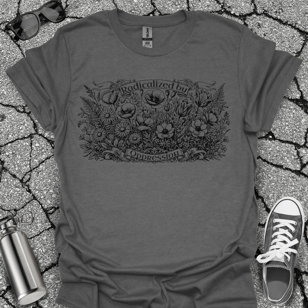 Radicalized Feminist Floral Tee