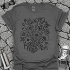 Equal Pay Say Feminist Wildflower Tshirt