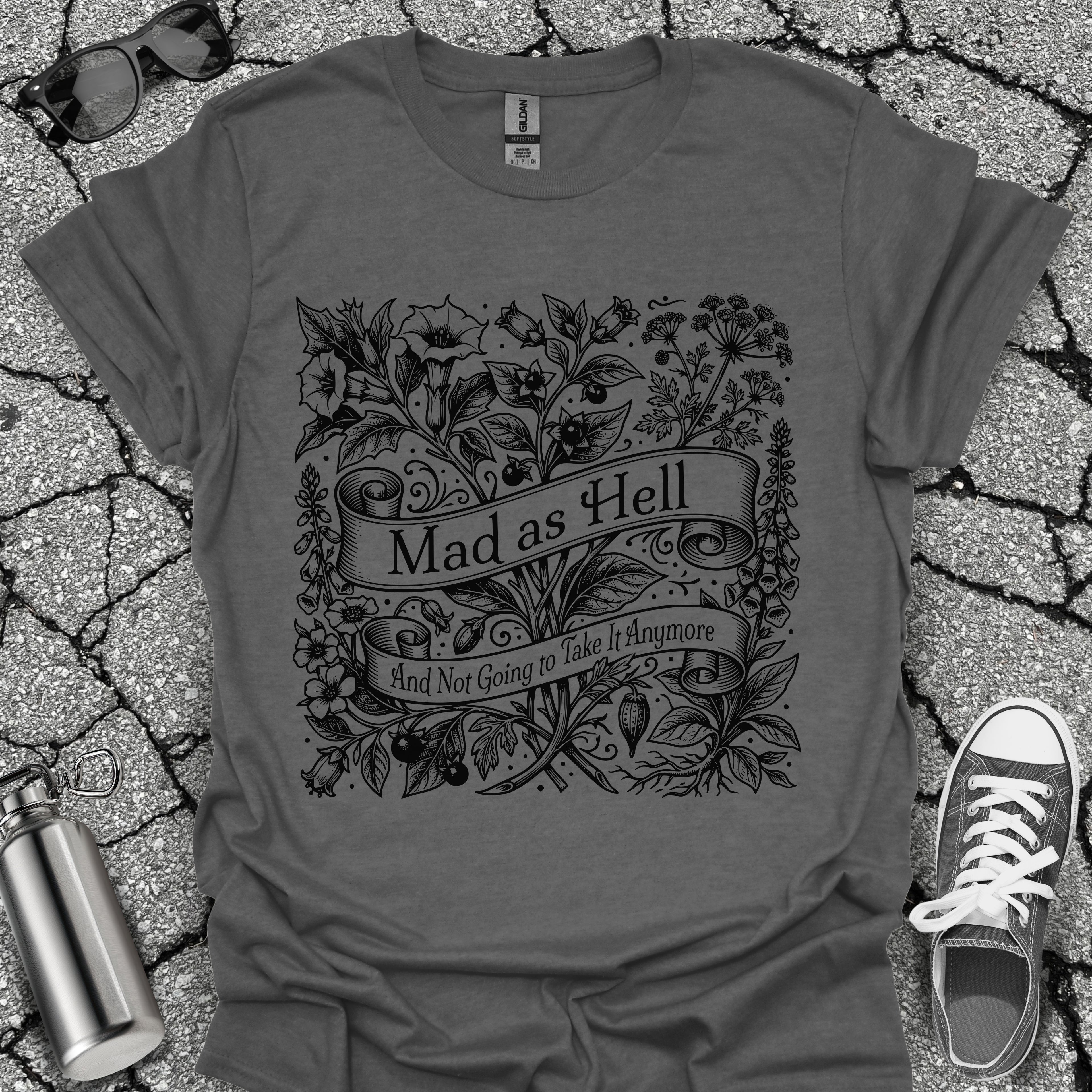 Mad As Hell Wildflower Shirt