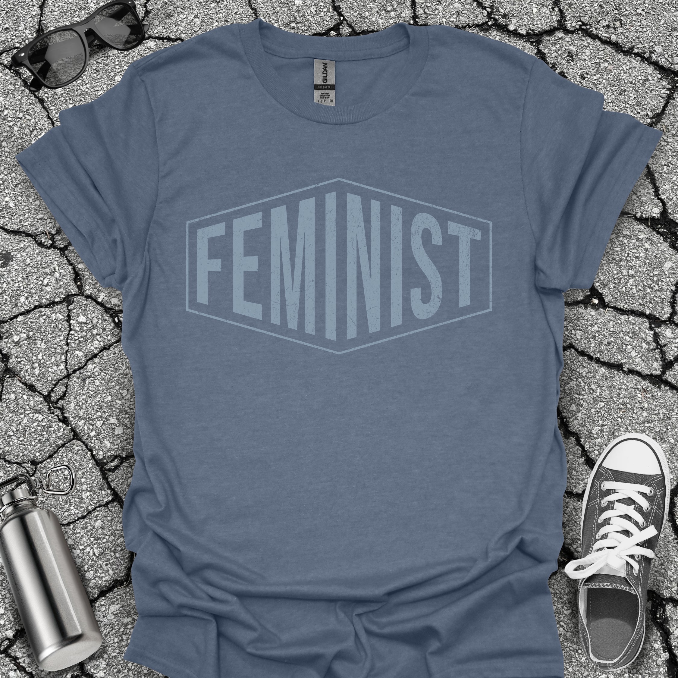 Feminist Badge Shirt